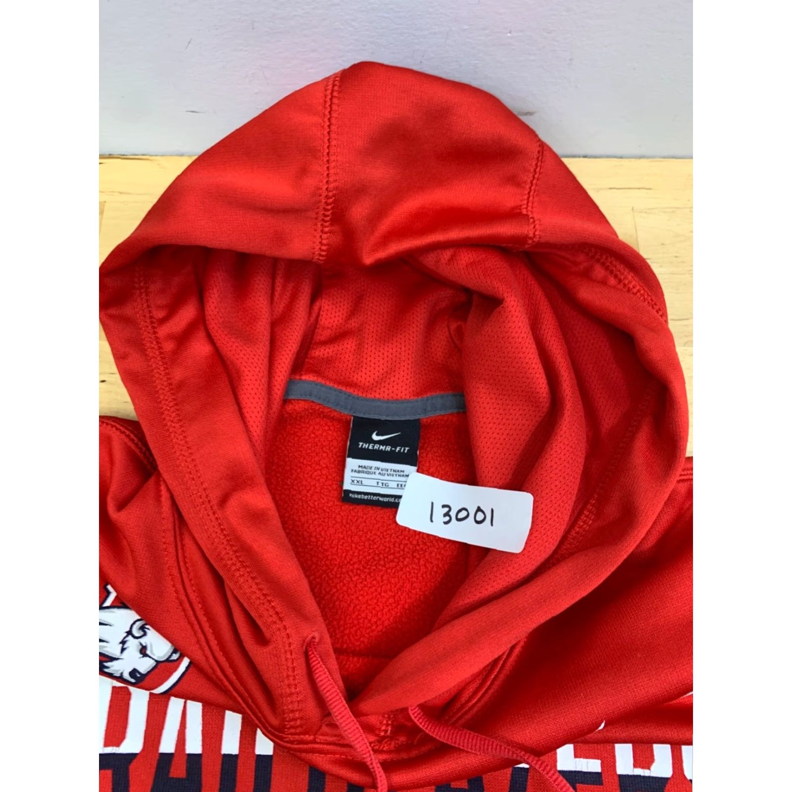 Nike Nike Therma Fit Portland Trailblazers Hoodie Men 2XL Red Pullover 13001 Size US XXL / EU 58 / 5 - 2 Thumbnail