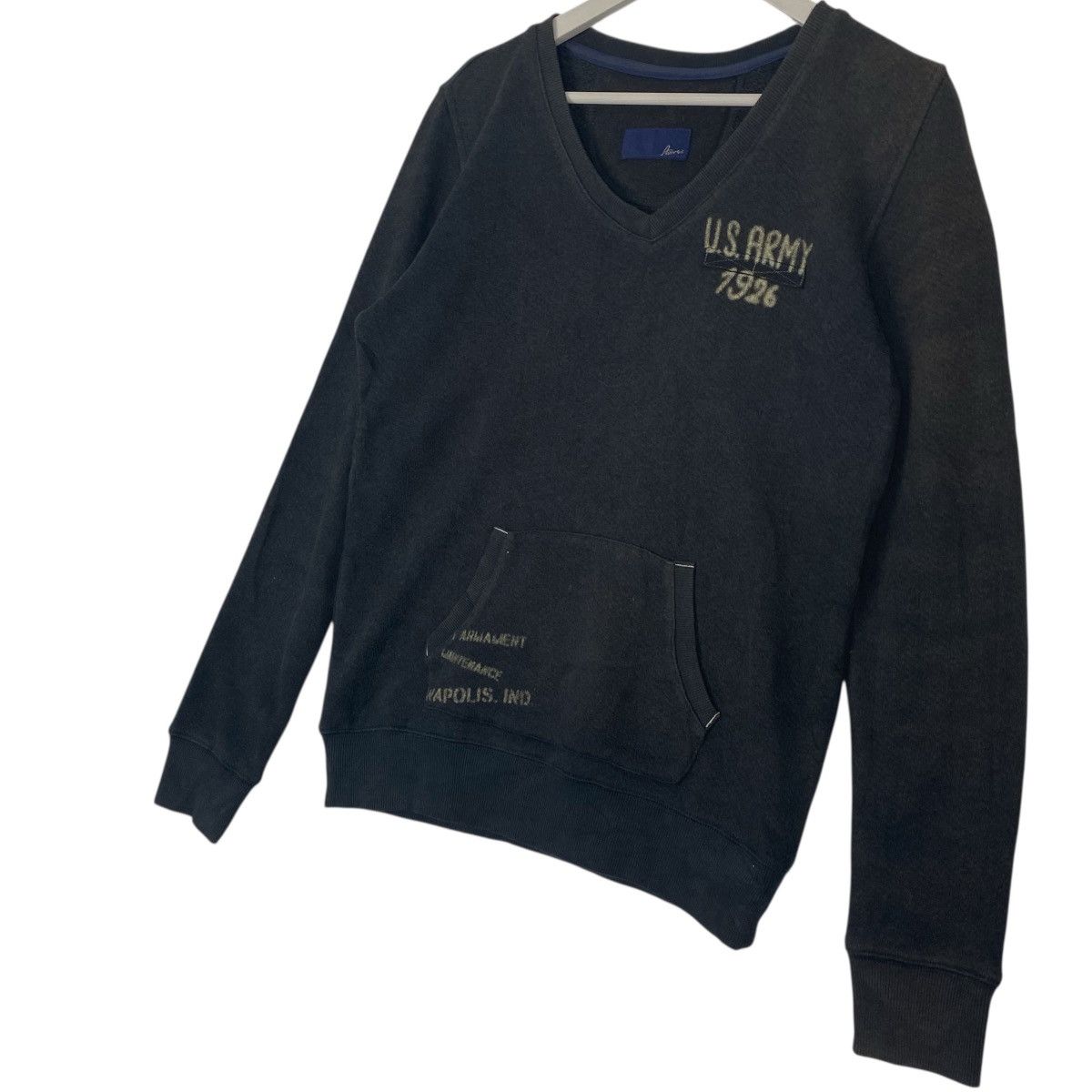 Other Vintage Army Big Logo Printed Sweatshirt Crewneck Navy Blue Size US L / EU 52-54 / 3 - 2 Thumbnail
