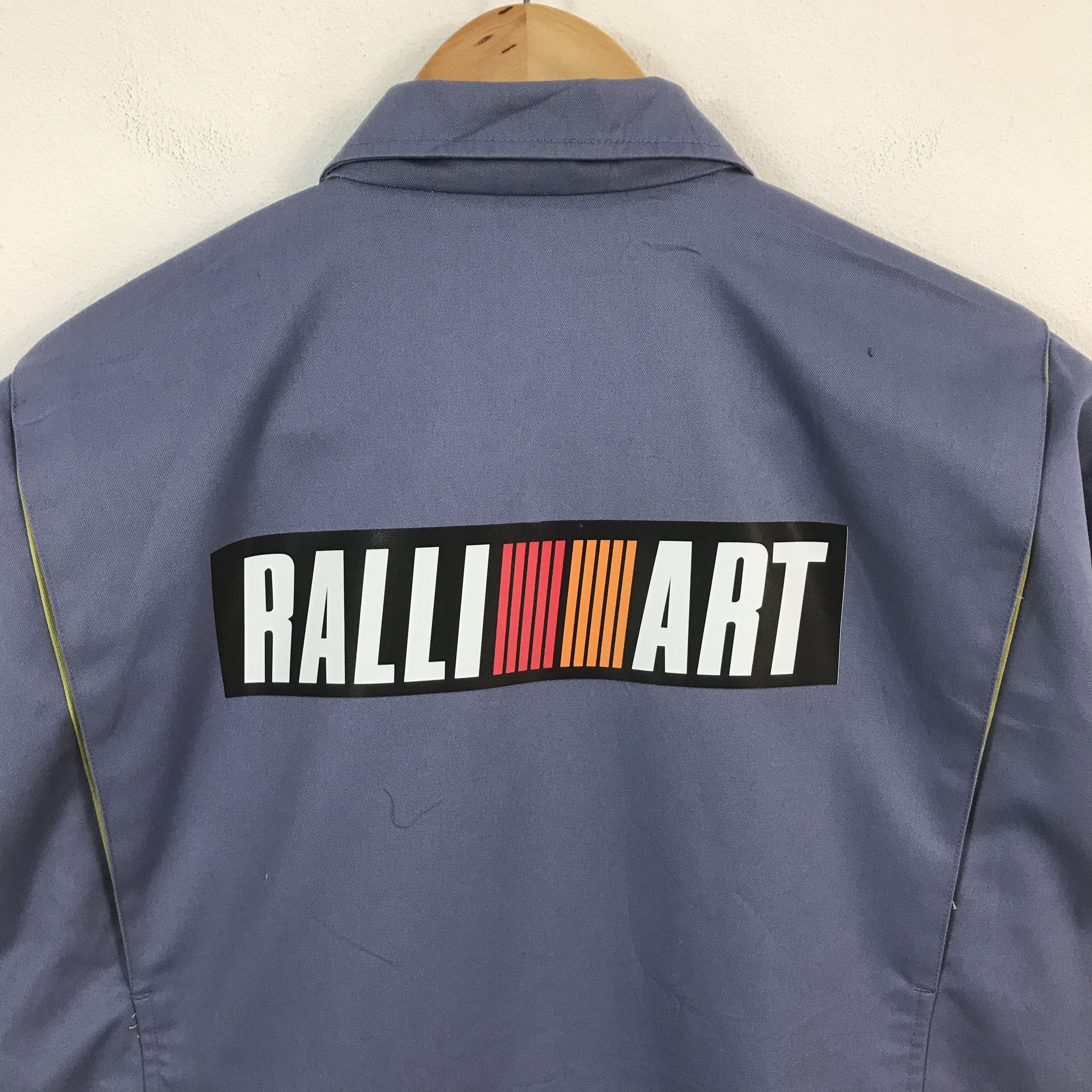 Japanese Brand mitsubishi Ralliart racing custom jacket Size US L / EU 52-54 / 3 - 4 Thumbnail