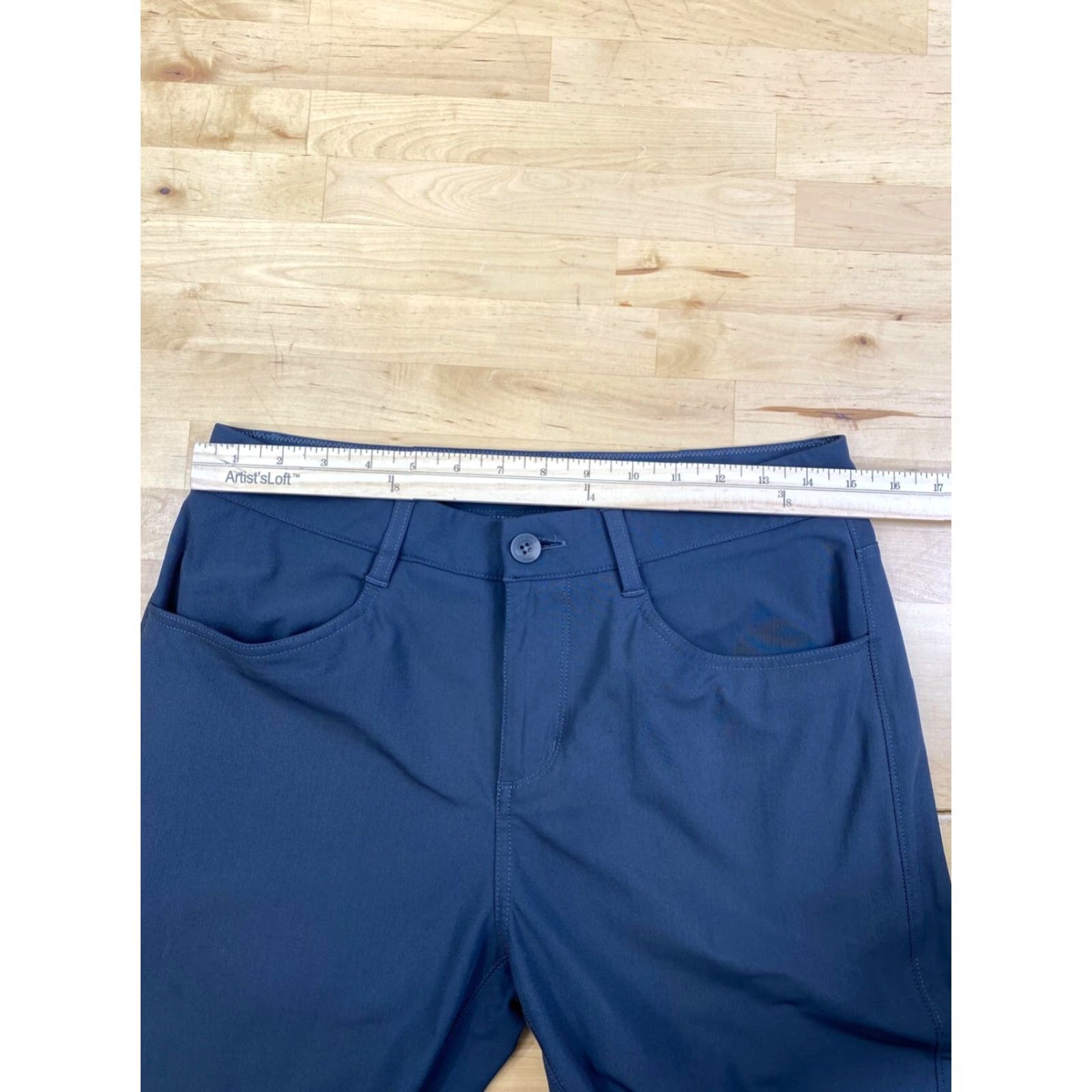 Vuori Vuori Pants Mens 30x32 Gray Chino Straight Stretch Casual Regular 10323 Size US 30 / EU 46 - 5 Thumbnail
