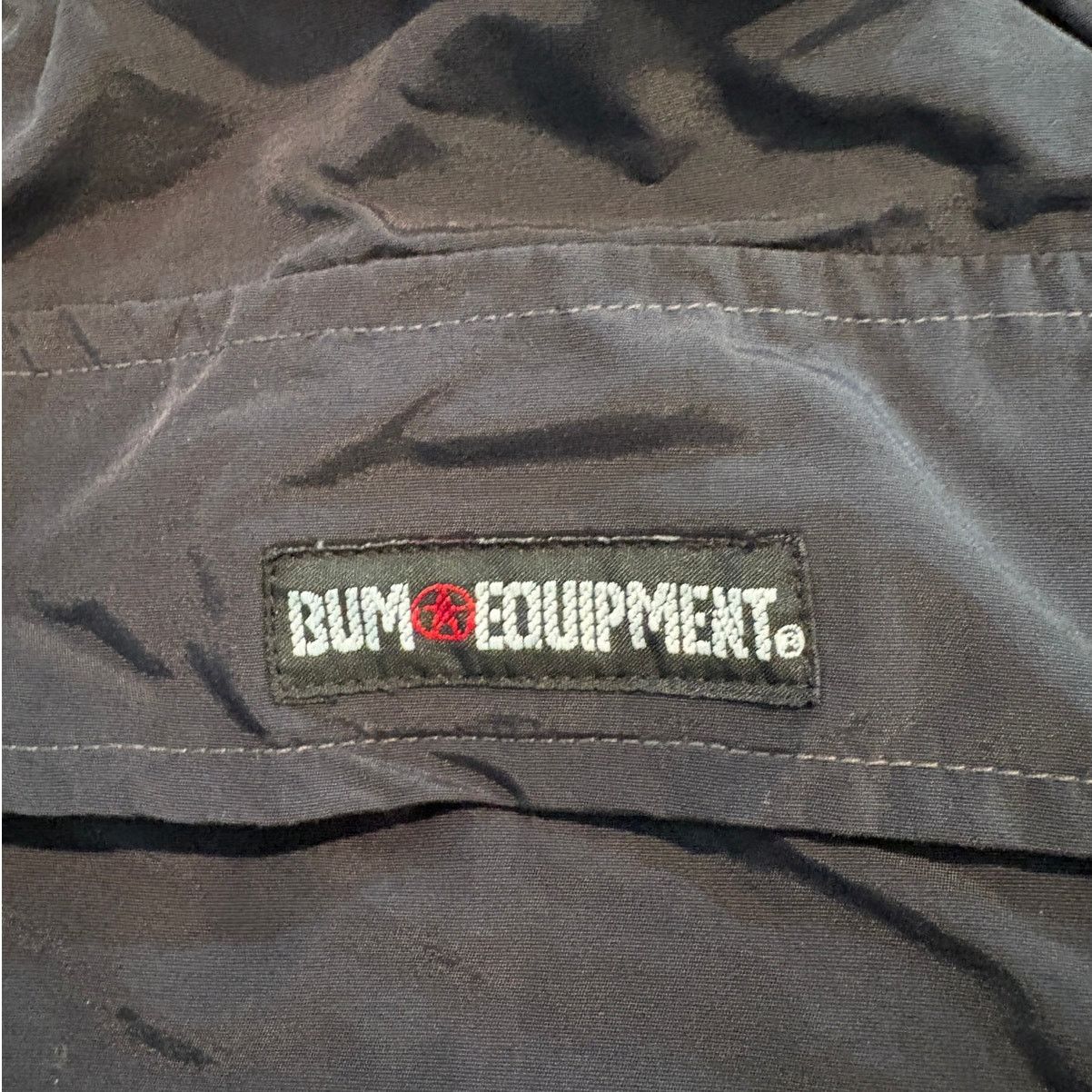 B.U.M Equipment × Vintage B.U.M. Equipment Nylon Lightweight Athletic Windbreaker-M Size US 32 / EU 48 - 4 Thumbnail