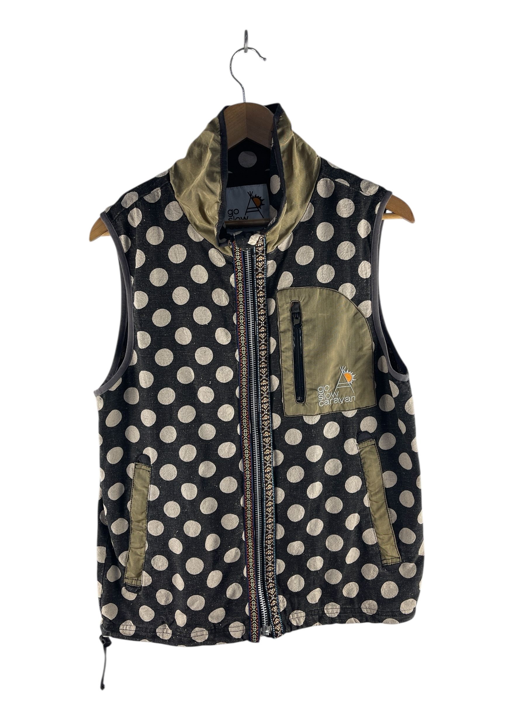 go slow caravan Go Slow Caravan Polkaldot Outdoors Vest Size US S / EU 44-46 / 1 - 1 Thumbnail