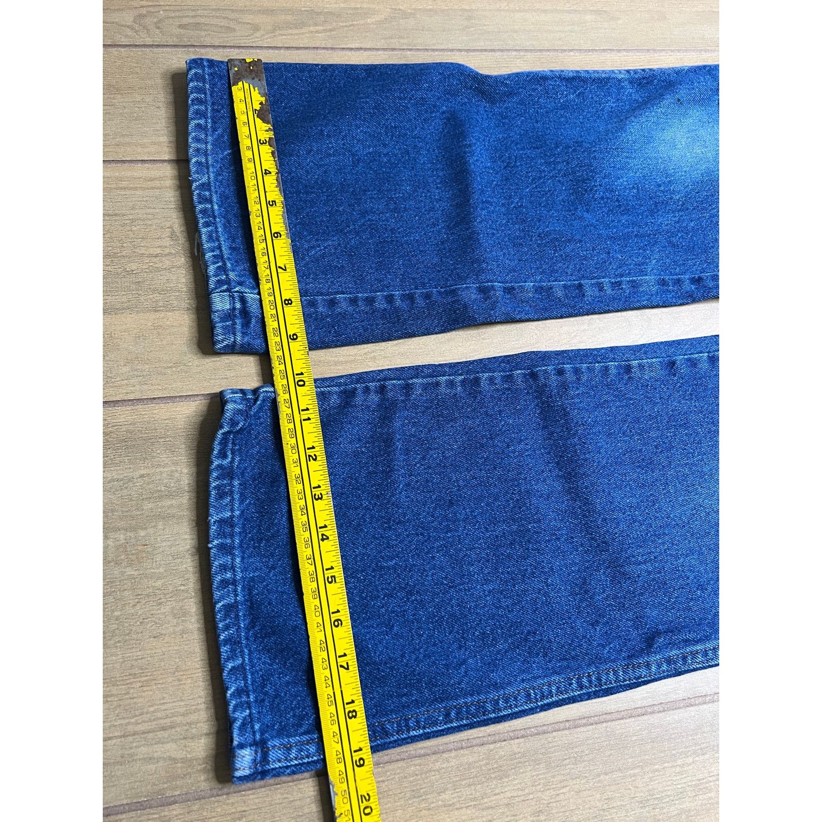 Vintage Vintage 70s 80s Blue Denim Jeans Talon Zipper USA 36x32 Size US 36 / EU 52 - 9 Thumbnail