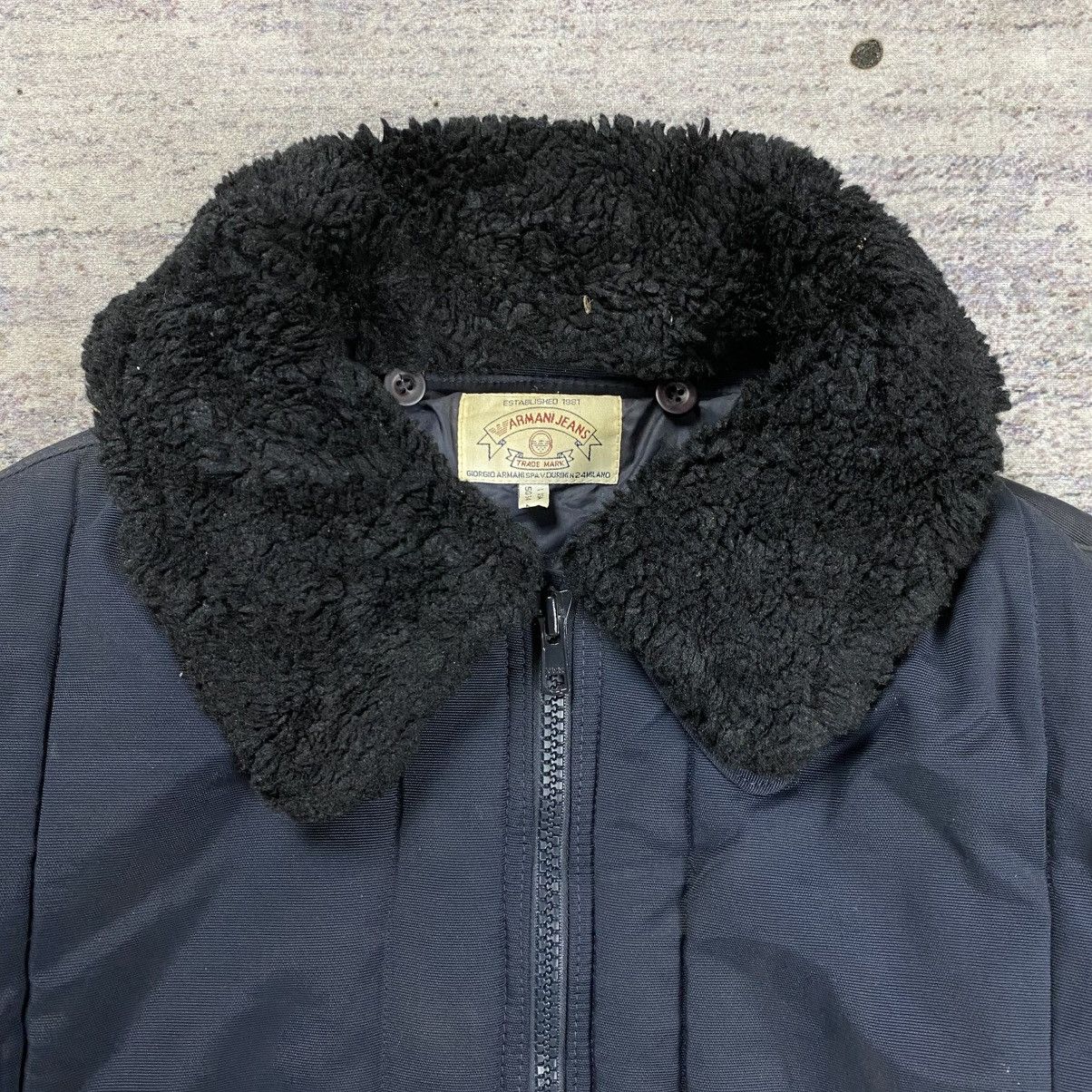 Armani Vintage 90s Armani jeans padded jacket Size US L / EU 52-54 / 3 - 5 Thumbnail