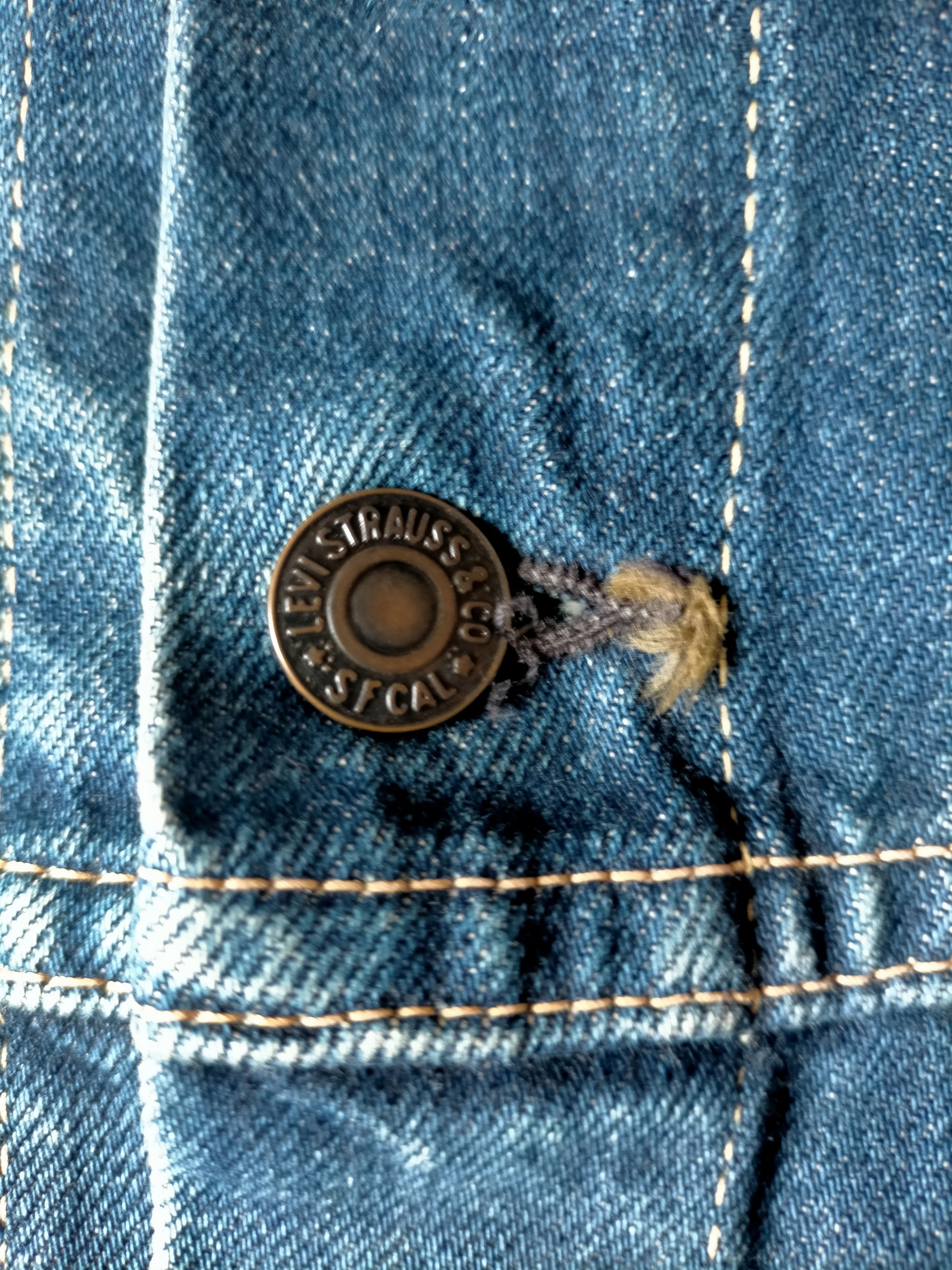Levi's Vintage Clothing Levis 557xx Capital E trucker jacket Size US M / EU 48-50 / 2 - 15 Thumbnail