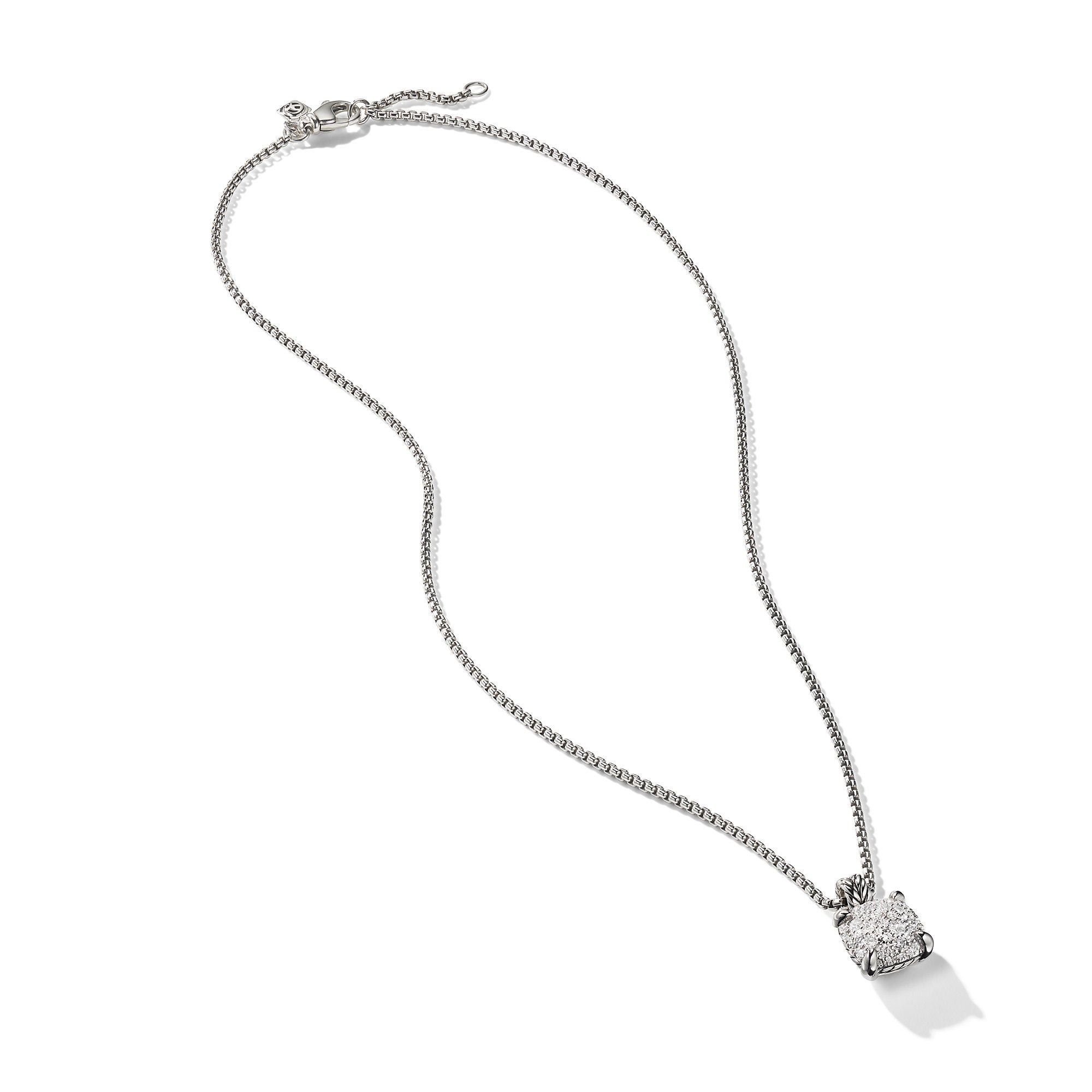 David Yurman o1w1db10526 N12866D Size:9/Chatelaine Necklace in Silver Size ONE SIZE - 2 Thumbnail