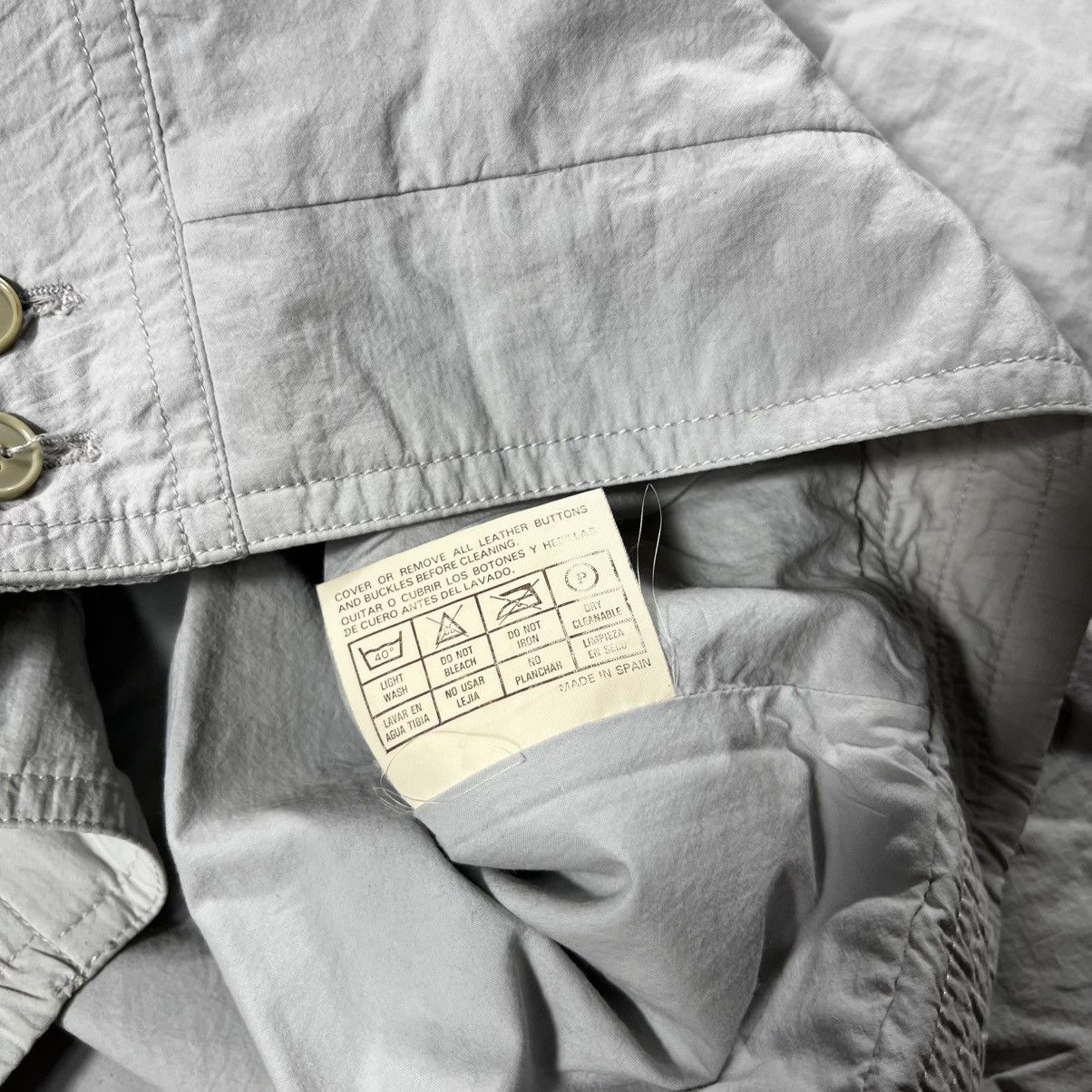 Burberry Burberrys of London 90s Vintage Small Pony Zip Light Jacket Size US XL / EU 56 / 4 - 20 Thumbnail