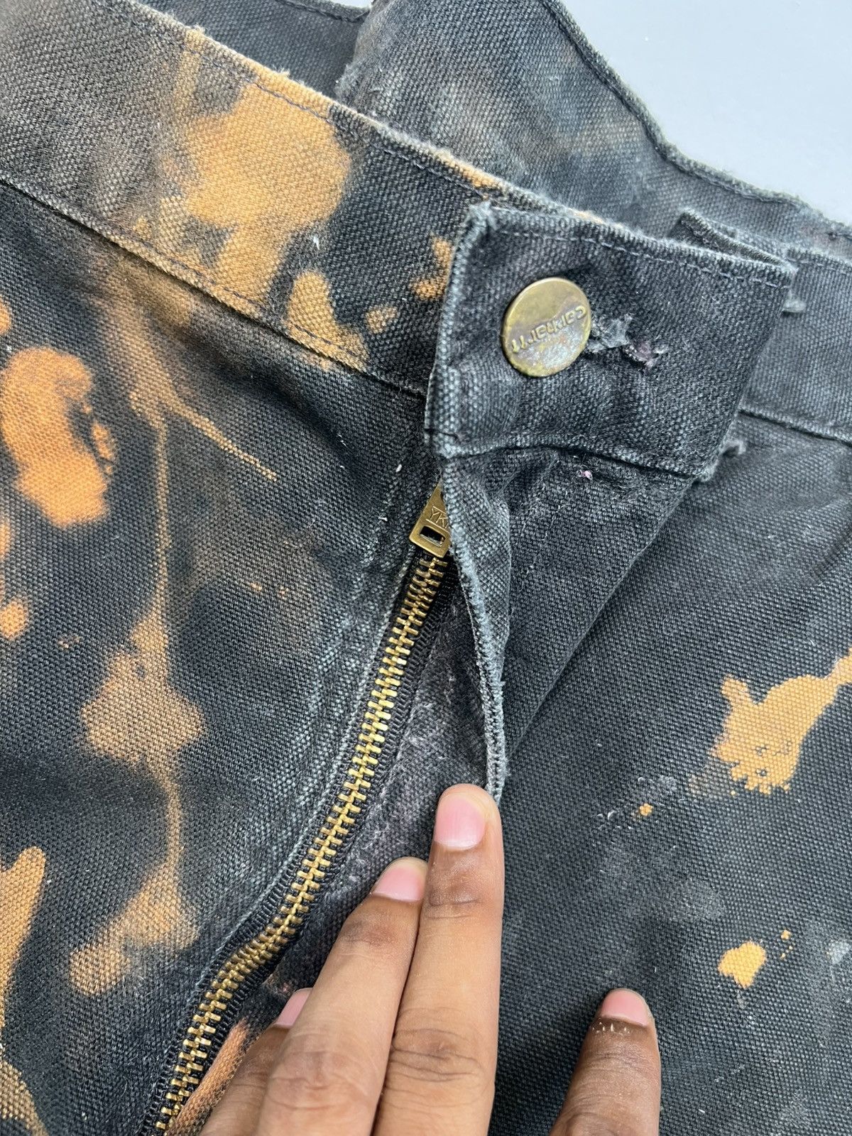 Carhartt Vintage bleached carhartt double knee Size US 38 / EU 54 - 5 Thumbnail