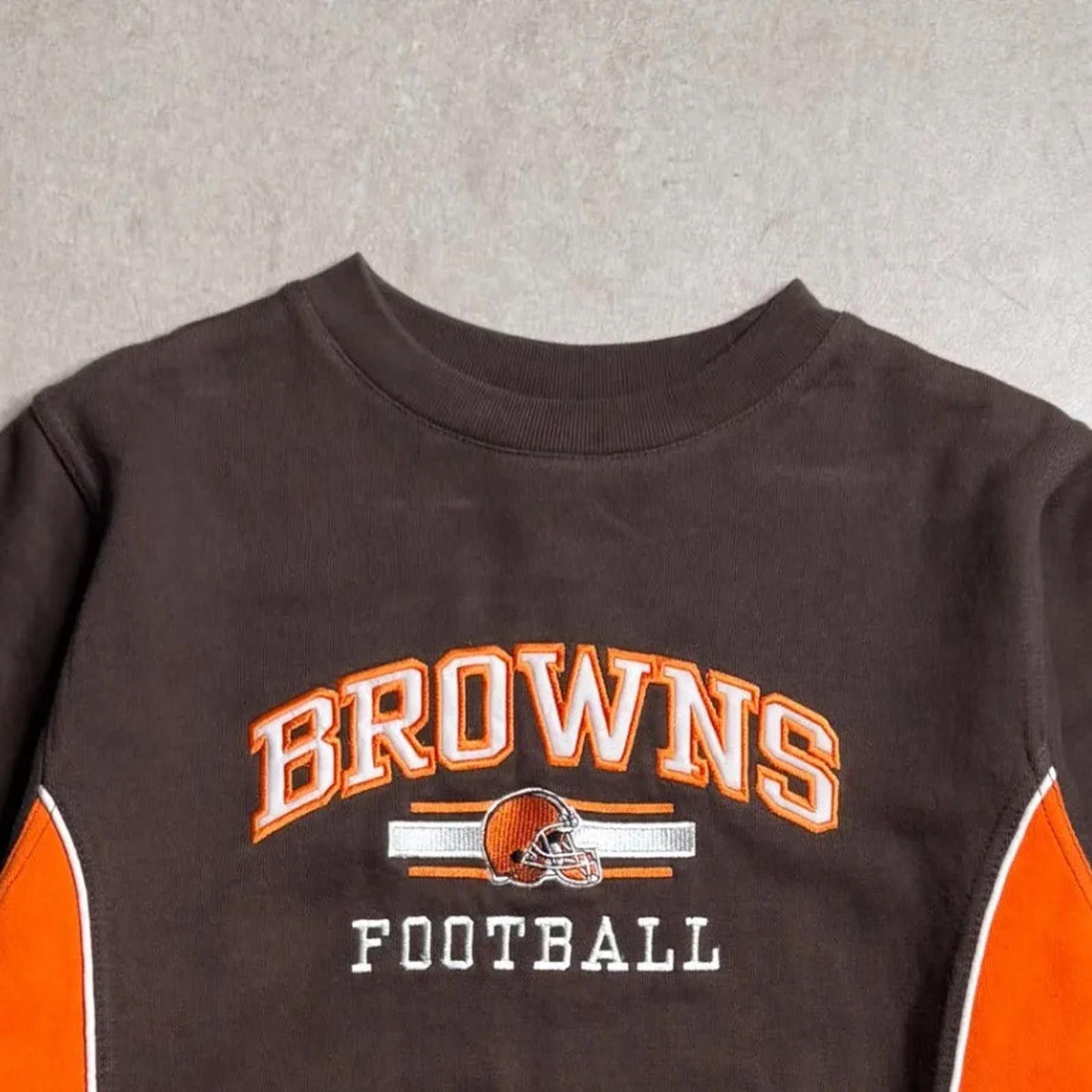 Reebok Vintage Clevland Browns Sweater - XXS Size US XS / EU 42 / 0 - 3 Thumbnail