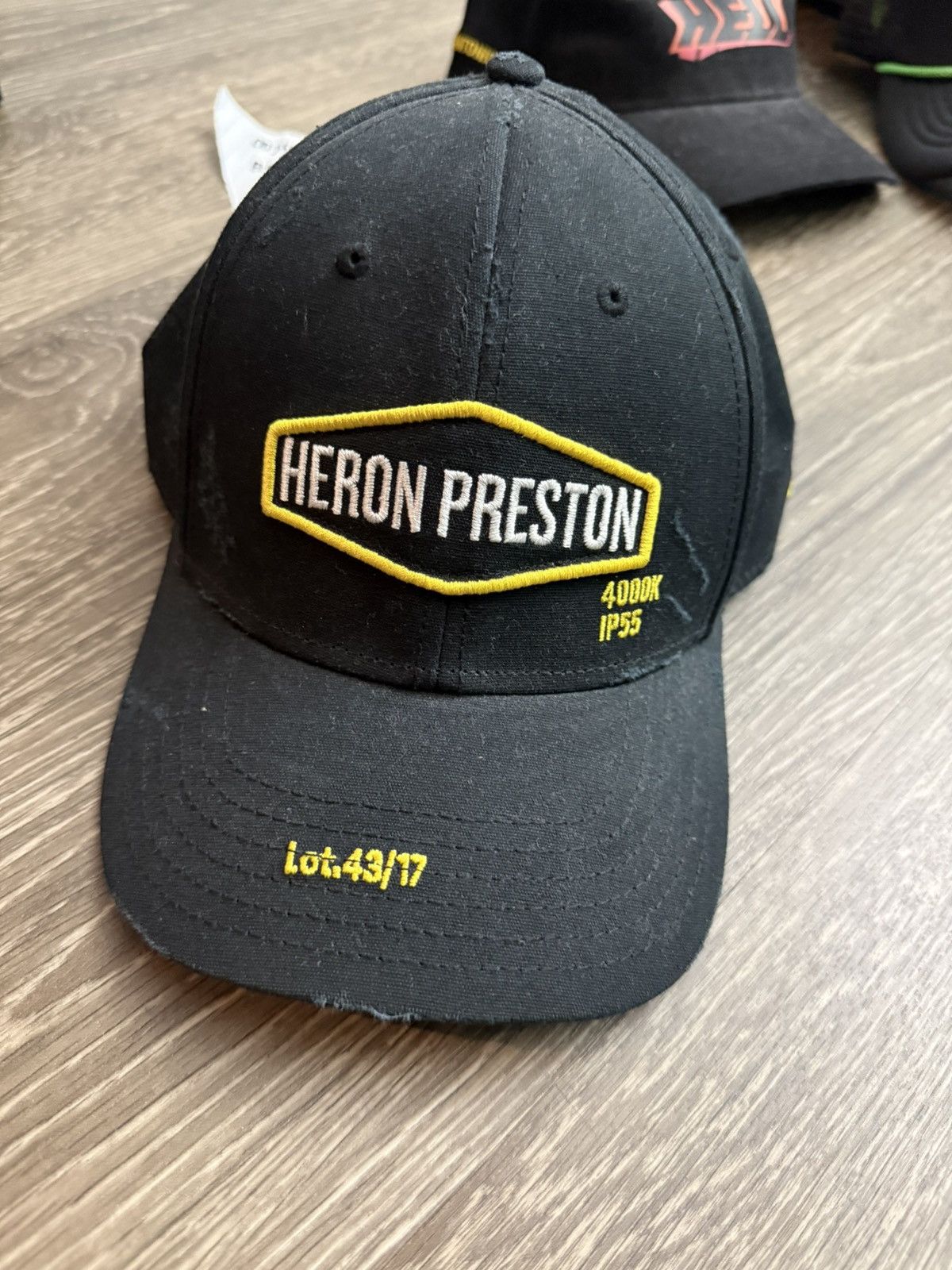 Heron Preston Heron Preston distressed hat Size ONE SIZE - 1 Thumbnail