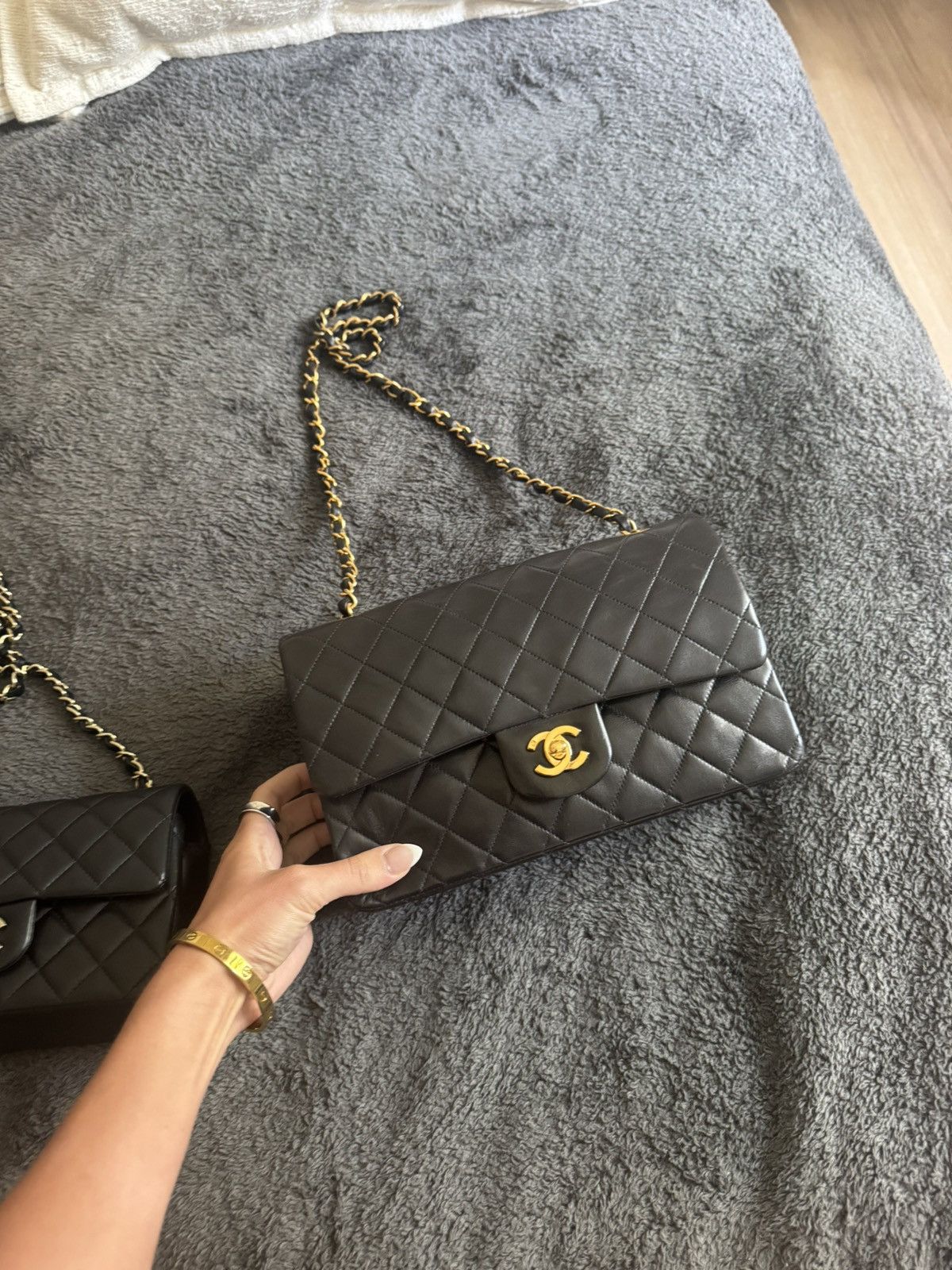 Chanel Vintage Series 3 Medium Lambskin Flap - GHW