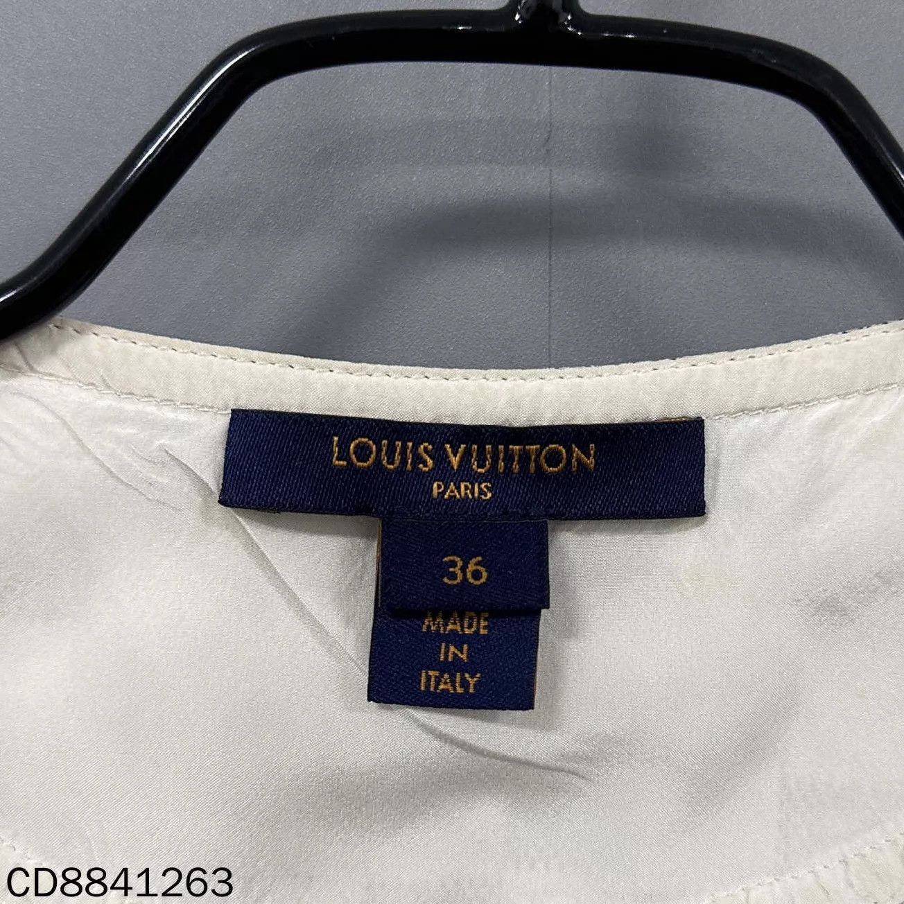 Louis Vuitton Louis Vuitton Light Checkered Drawstring Dress 36 Size XS / US 0-2 / IT 36-38 - 4 Thumbnail