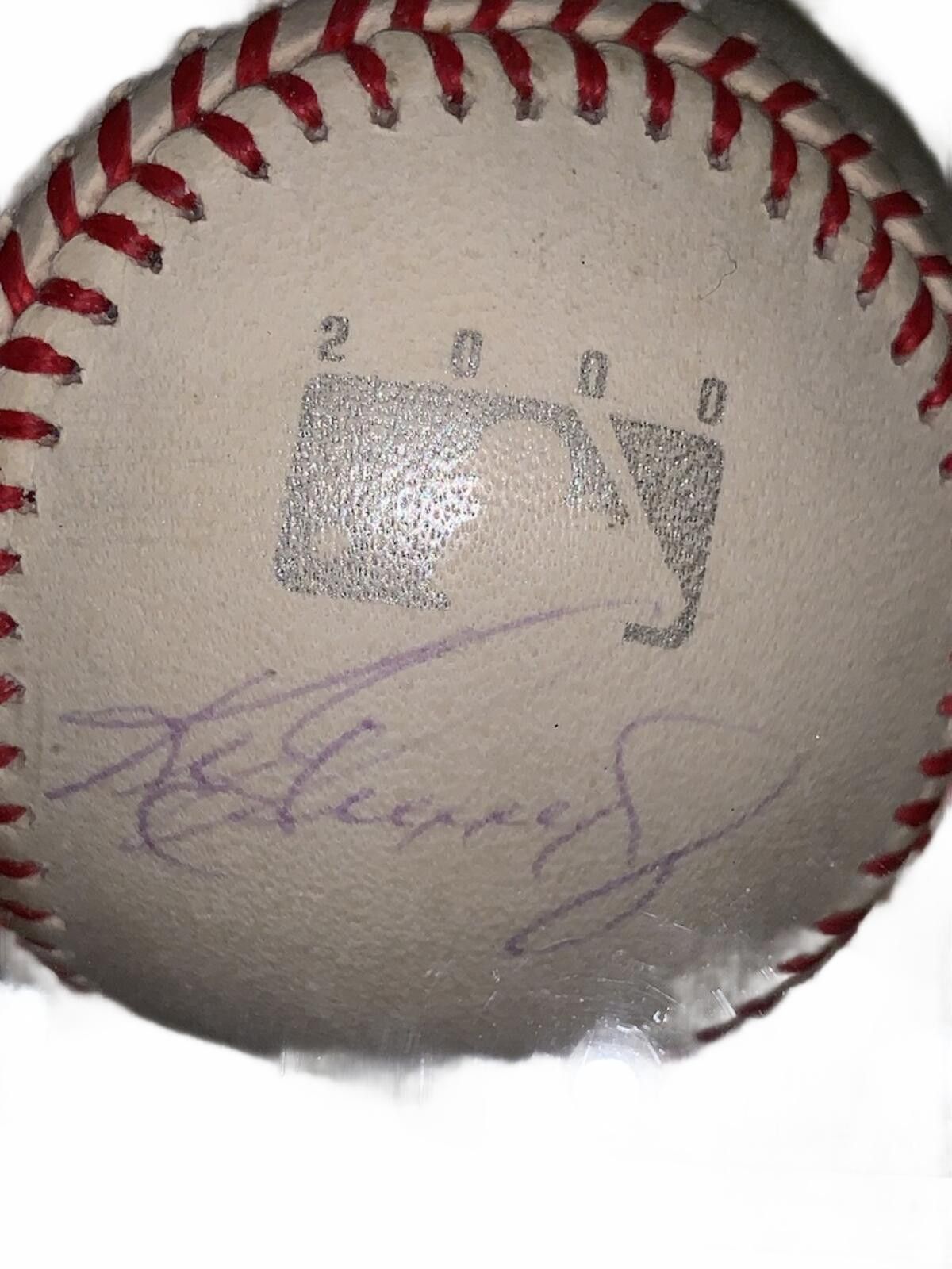 Other 2000 MLB Opening Day Ken Griffey Jr Auto Baseball UD Auth Size ONE SIZE - 1 Thumbnail