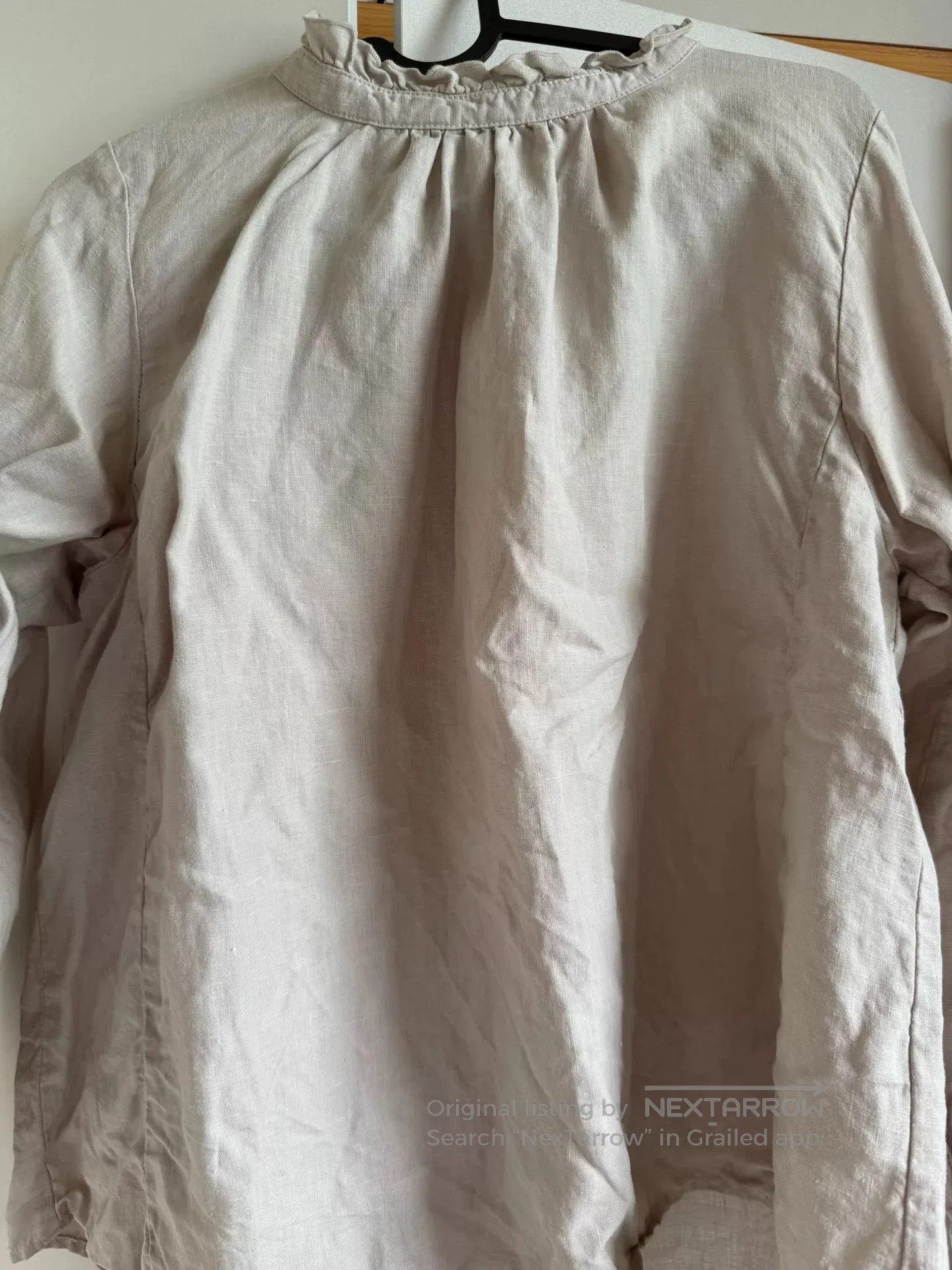 Japanese Brand Nestrobe Linen Shirt with Versatile Design. Size S / US 4 / IT 40 - 3 Thumbnail