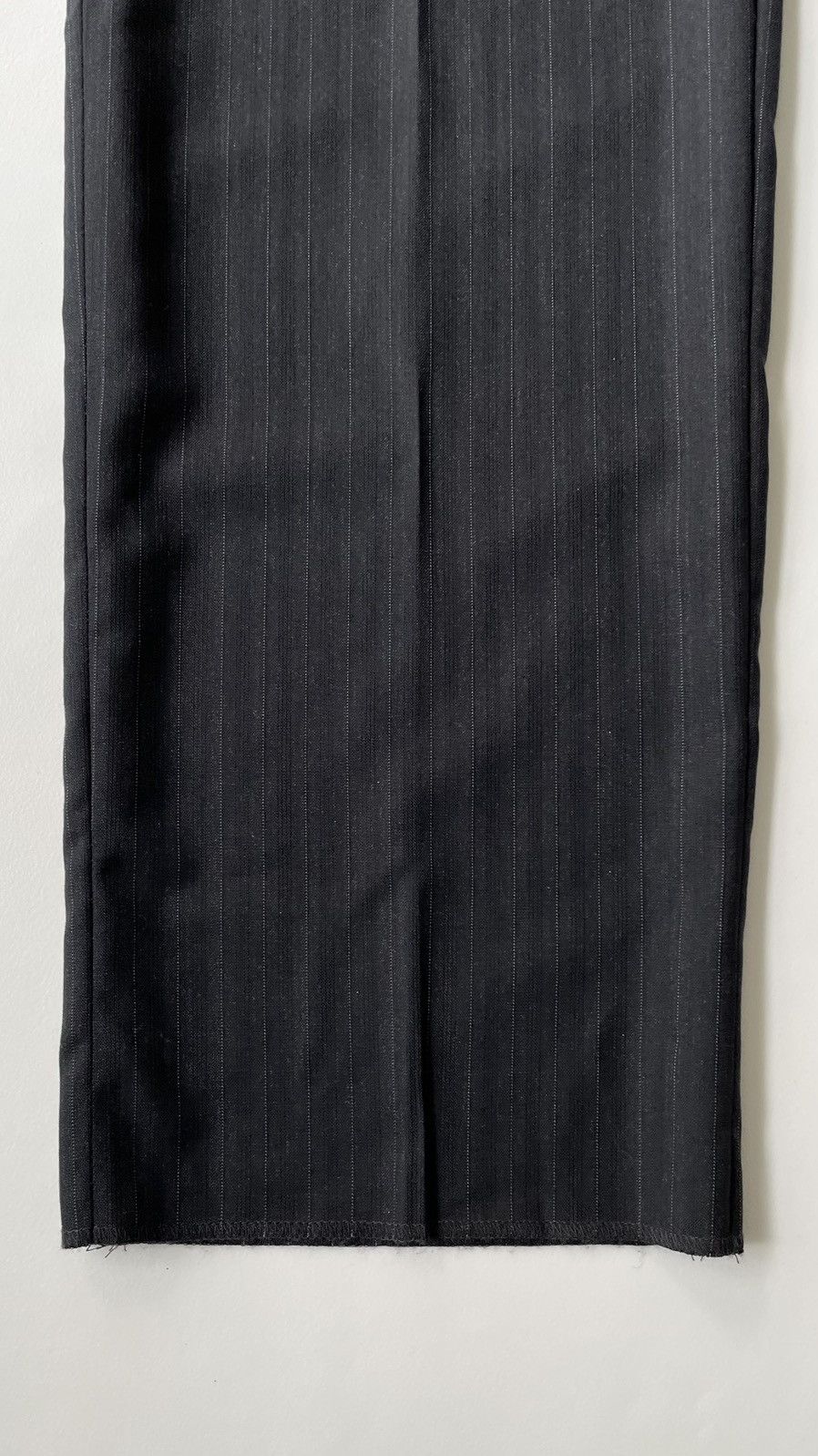 Comme des Garcons A/W 11 Black/Grey Pinstripe Wool Trousers Size US 34 / EU 50 - 11 Thumbnail