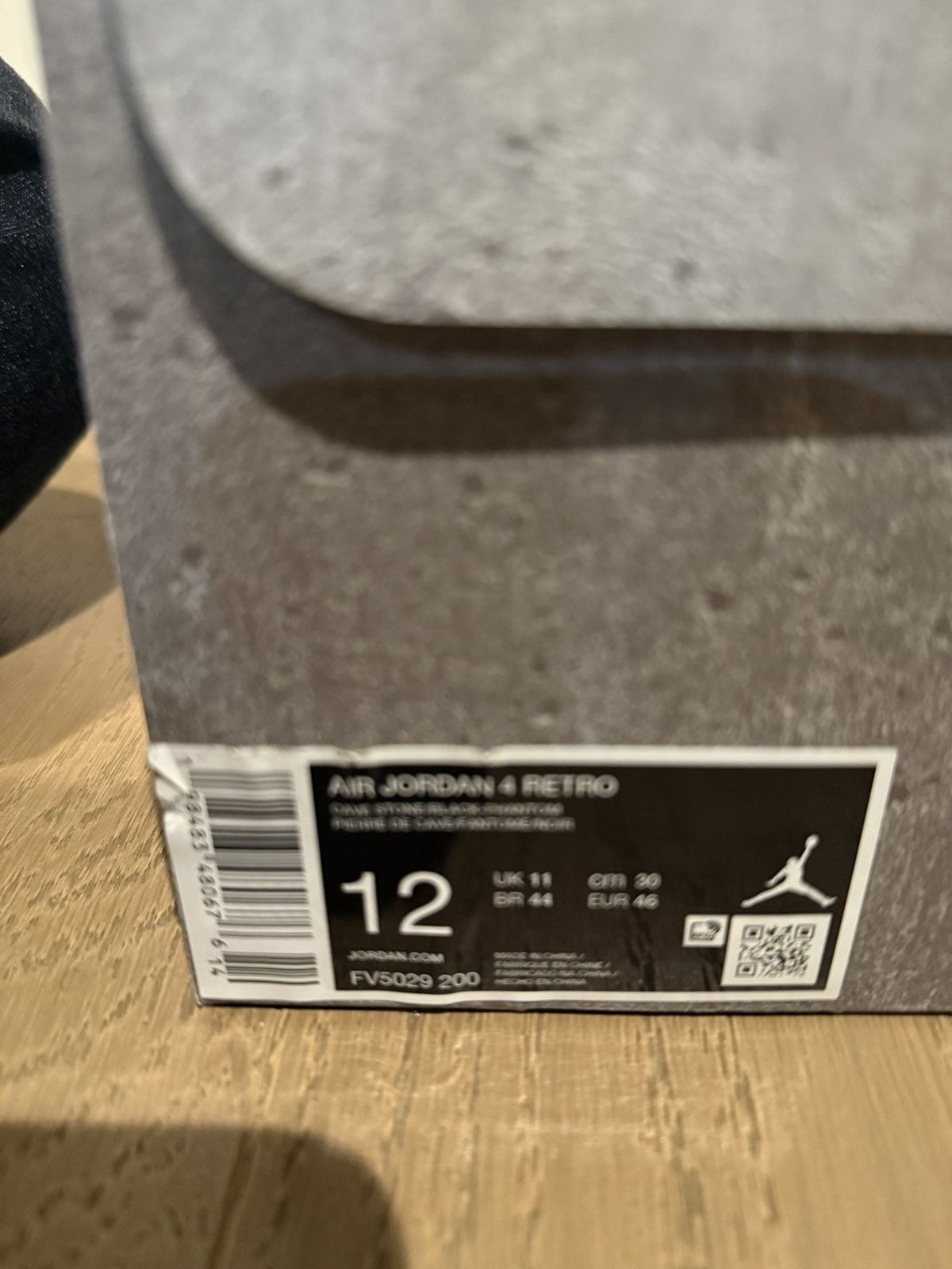 Jordan Brand Nike Air Jordan 4 Retro Cave Stone Men's Size 12 New Size US 12 / EU 45 - 8 Thumbnail
