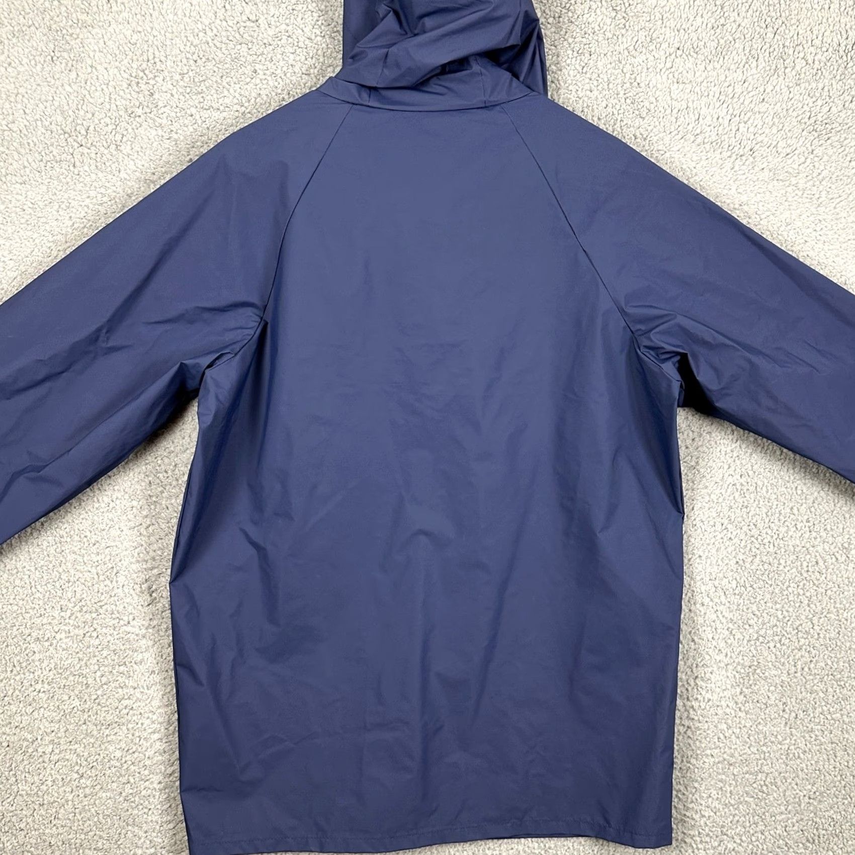 Vintage Columbia Jacket Raincoat Hoodie Mens Small Blue Full Zip Waterproof Flap Pocket Size US S / EU 44-46 / 1 - 3 Thumbnail