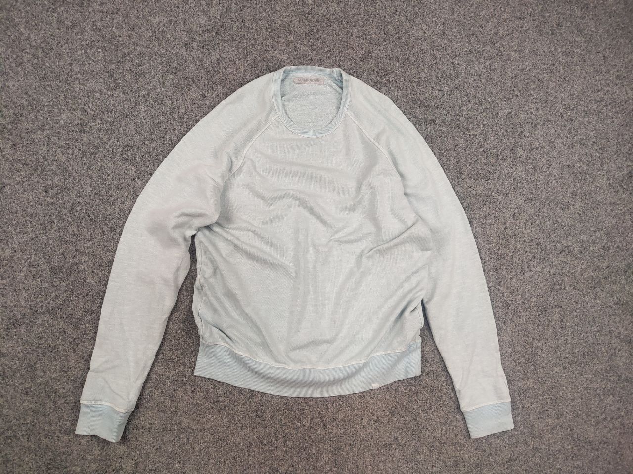 Outerknown Outerknown Sur Sweatshirt Crew Hemp Organic Cotton Blue Size US M / EU 48-50 / 2 - 7 Thumbnail