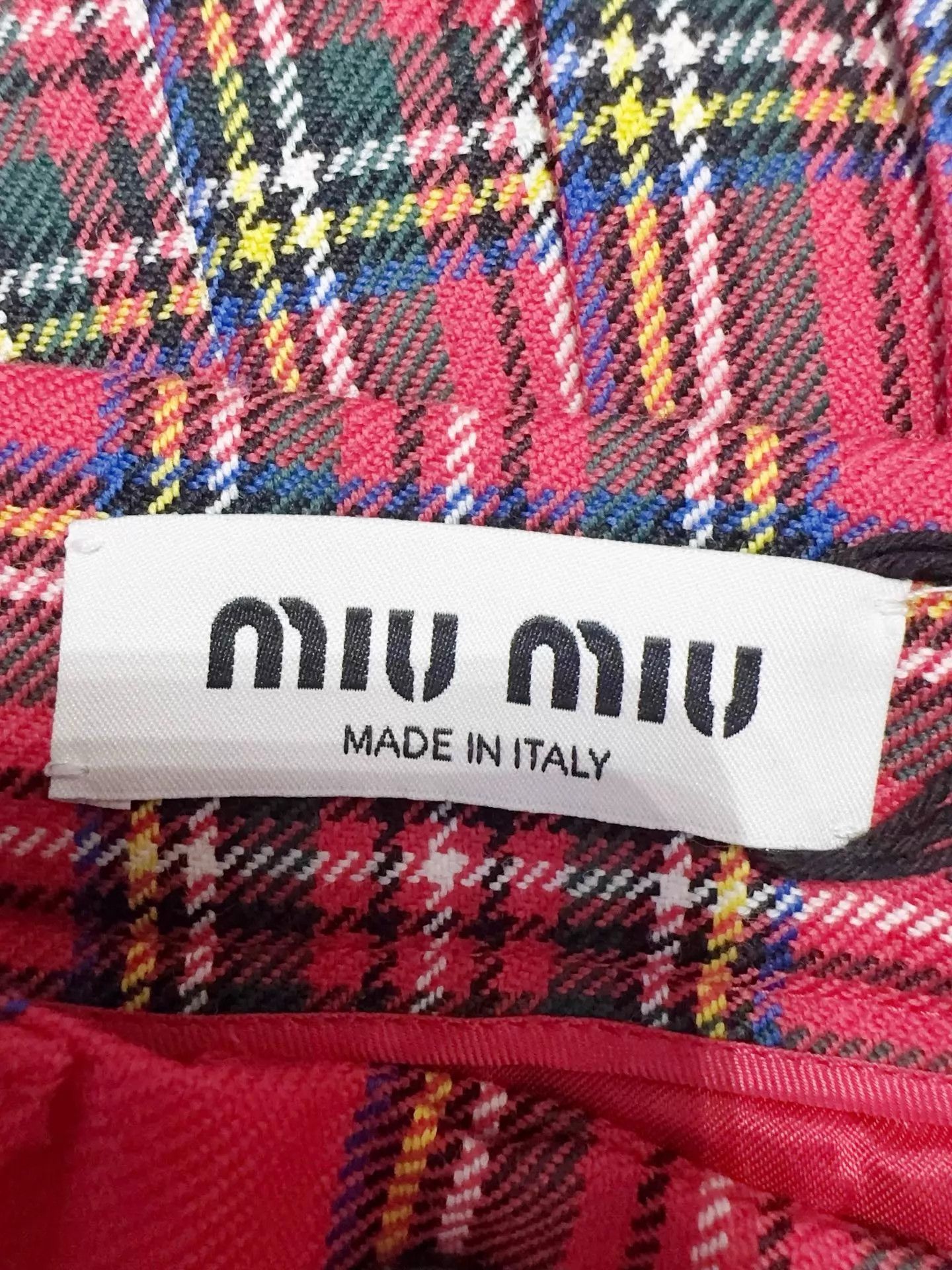 Miu Miu MIU MIU Pleated Skirt 36/40 Back Logo Size 25" / US 0 / IT 36 - 4 Thumbnail