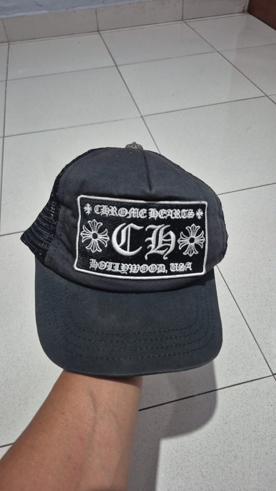 Chrome Hearts Chrome Hearts CH Hollywood Trucker Hat Size ONE SIZE - 1 Thumbnail