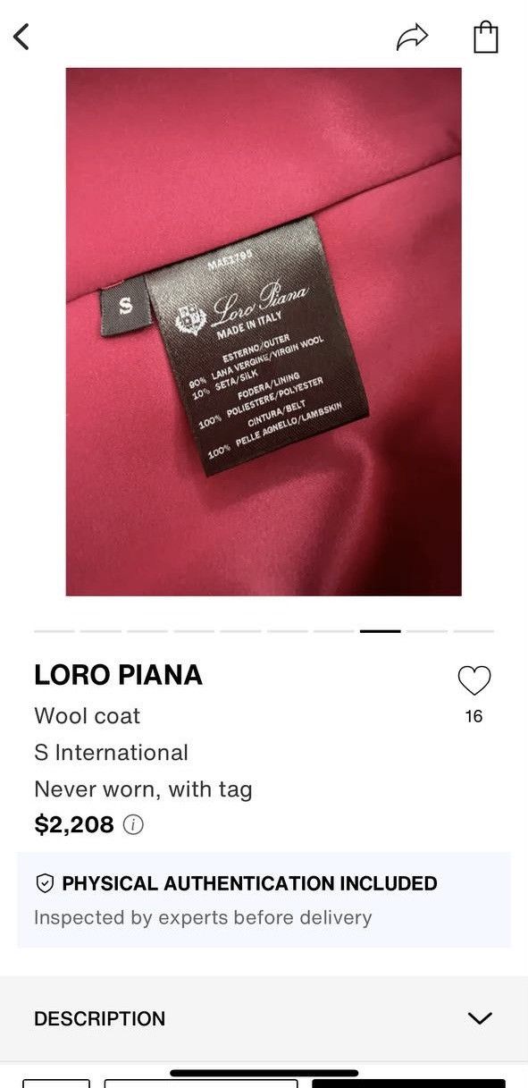 Loro Piana Loro Piana Floral print Wool Silk Coat Size S / US 4 / IT 40 - 12 Thumbnail
