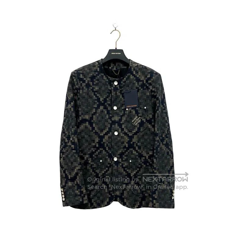 Louis Vuitton Louis Vuitton 25 SS serpentine pearl button blazer jacket Size US S / EU 44-46 / 1 - 1 Thumbnail