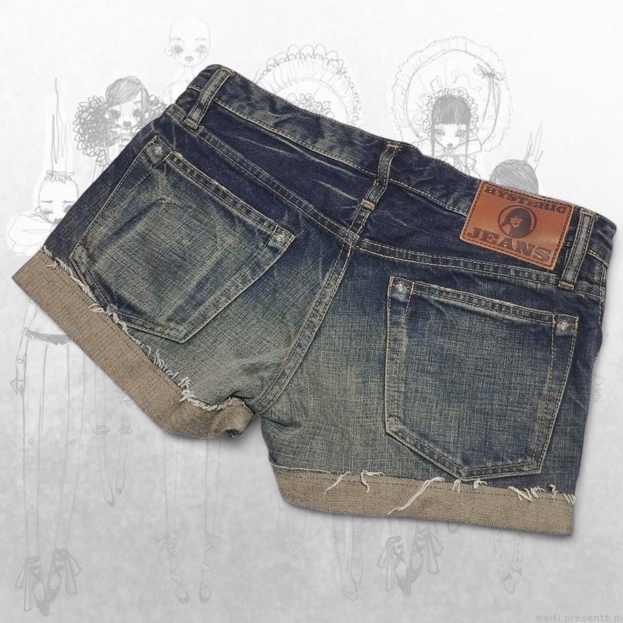 Hysteric Glamour Hysteric Glamour studded denim shorts Size 25" / US 0 / IT 36 - 2 Thumbnail