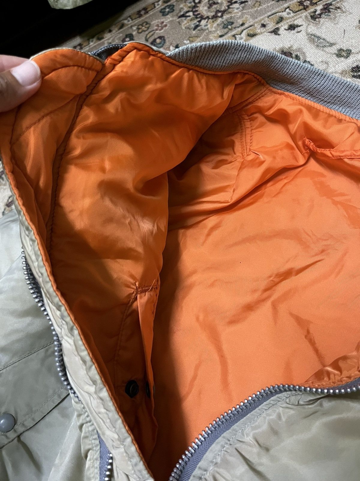Other VINTAGE FLYERS BOMBER MA-1 Size US XL / EU 56 / 4 - 4 Thumbnail