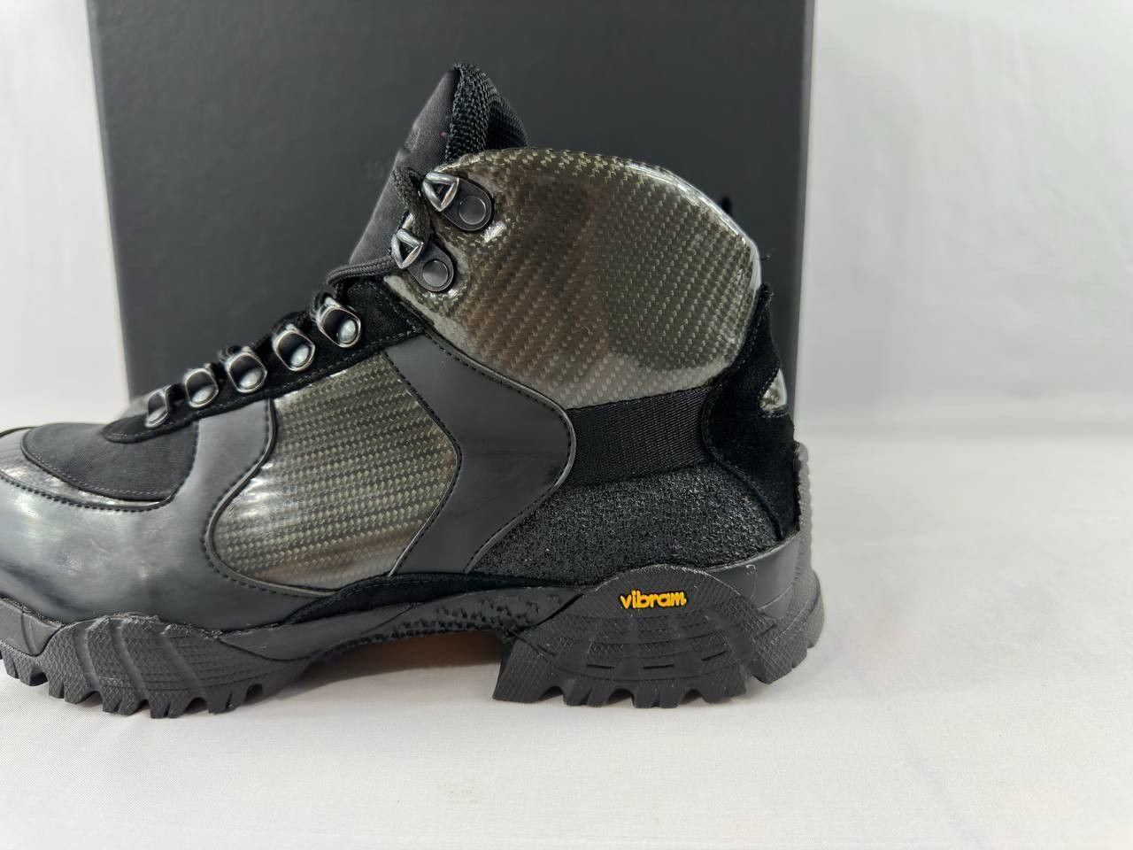 1017 ALYX 9SM 1017 ALYX 9SM Vibram Sole Hiking Boot in Black Size US 8 / EU 41 - 7 Thumbnail