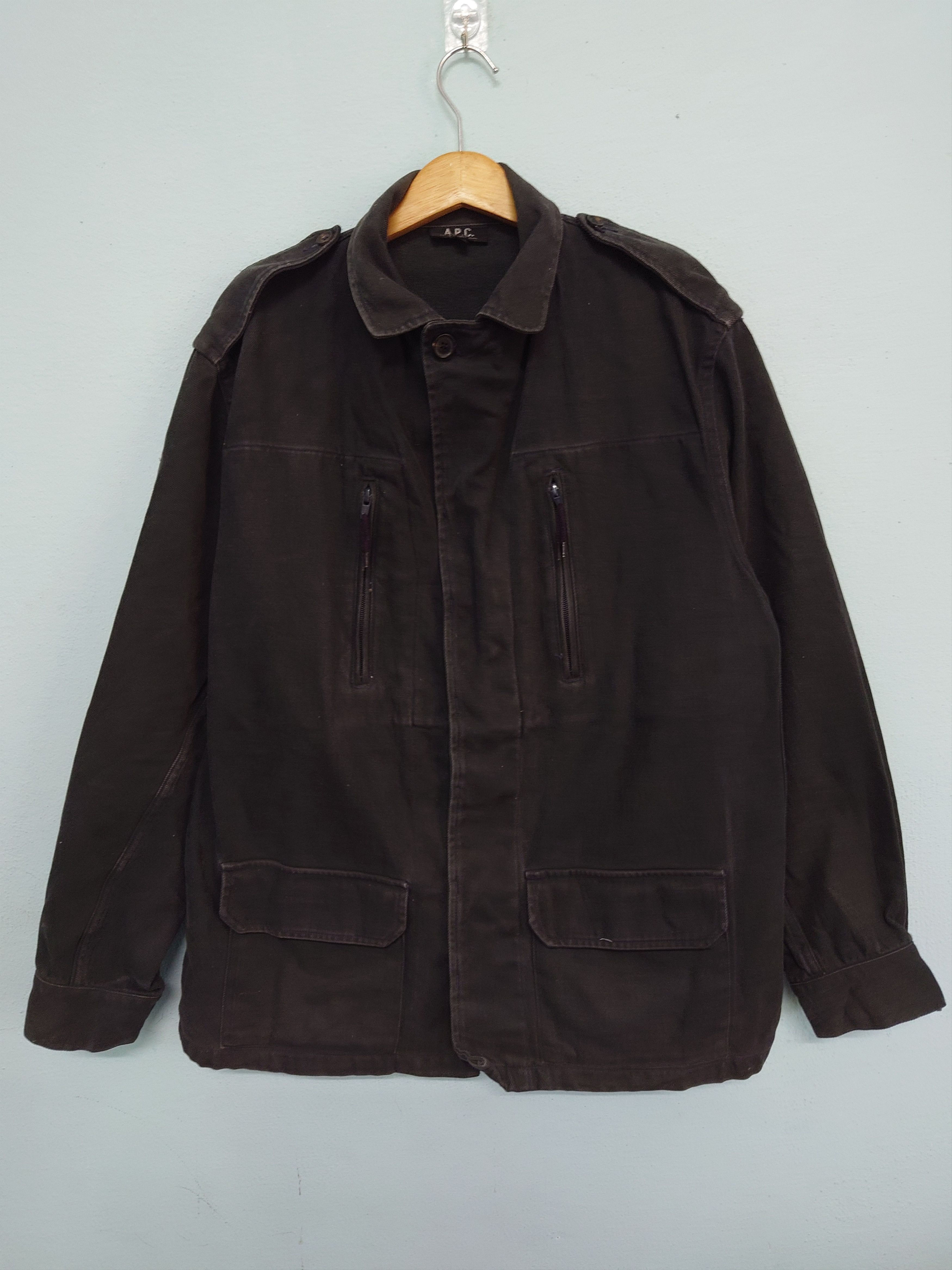 A.P.C. Authentic Archival A.P.C. Military Field Jacket Size US L / EU 52-54 / 3 - 1 Thumbnail