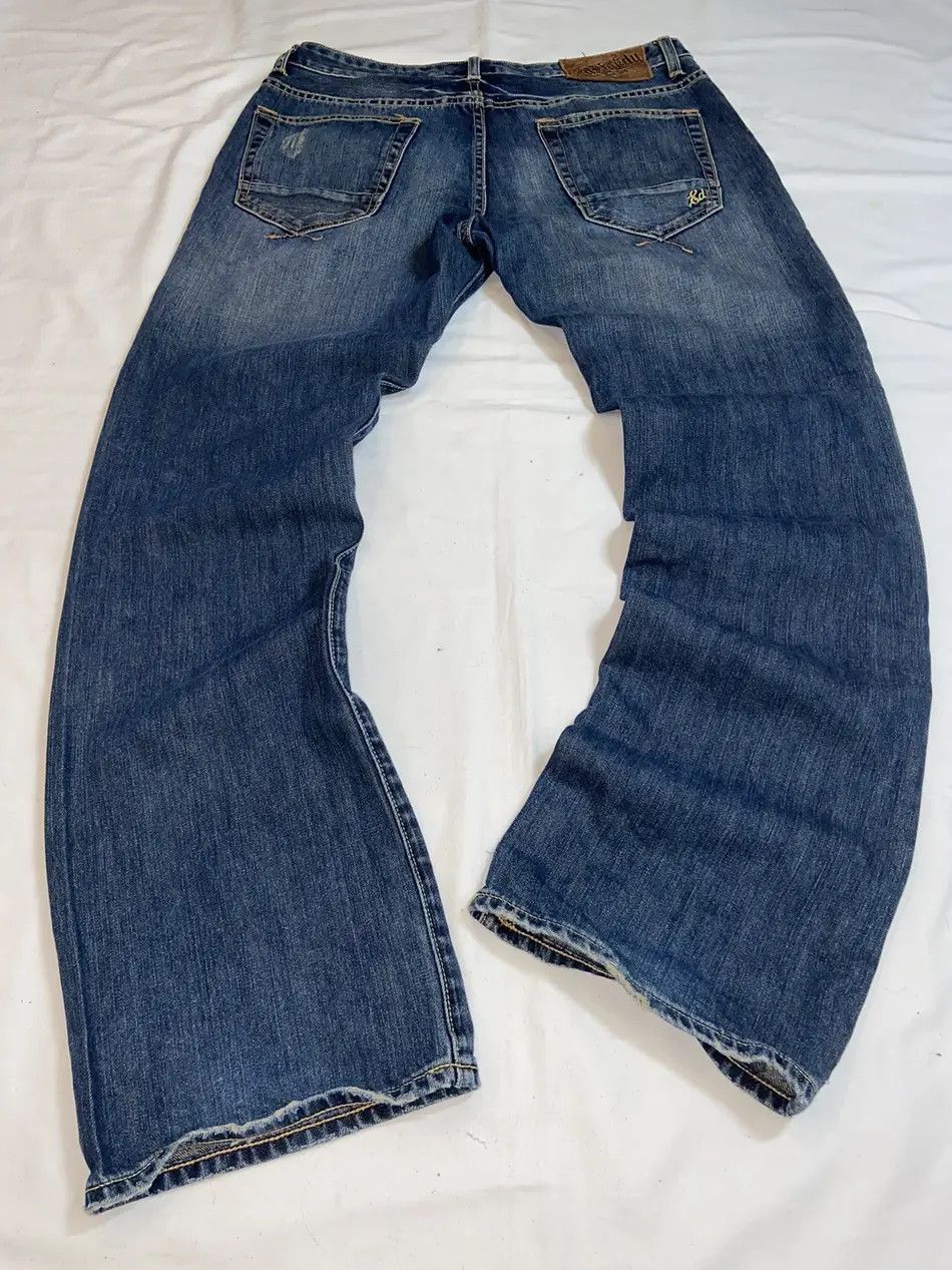 Ed Hardy VINTAGE ED HARDY Y2K RAP JEANS AFFLICTION DENIM PANTS JAPAN Size US 34 / EU 50 - 4 Thumbnail