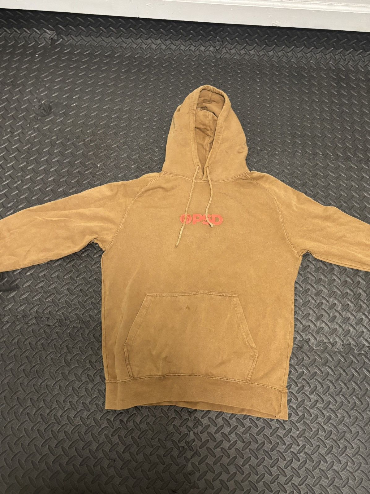 Other PSD Brown Logo Fleece Pullover Hoodie Cotton Size US M / EU 48-50 / 2 - 1 Thumbnail
