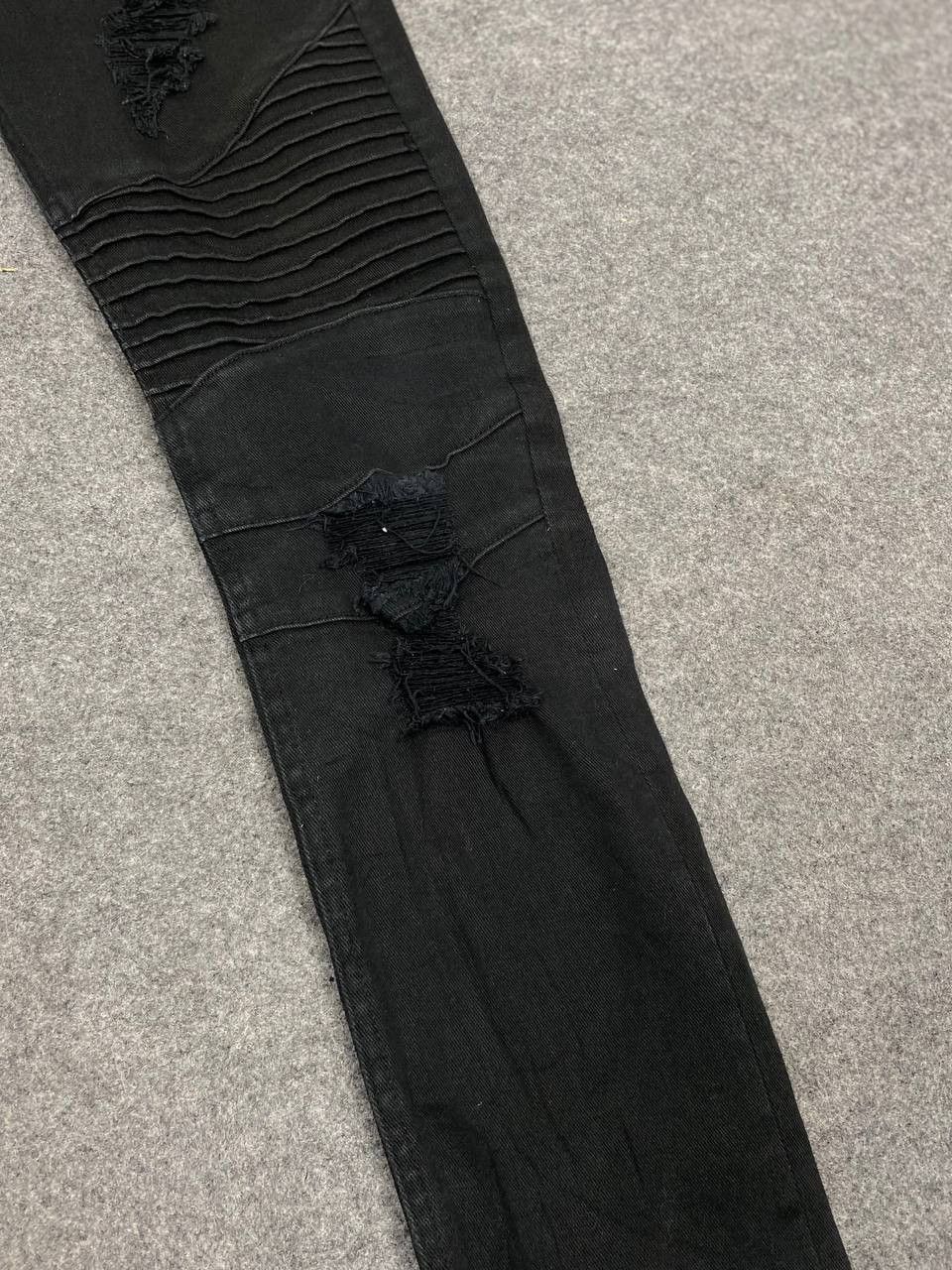 H&M h&m skinny distressed stretch denim Size US 30 / EU 46 - 6 Thumbnail