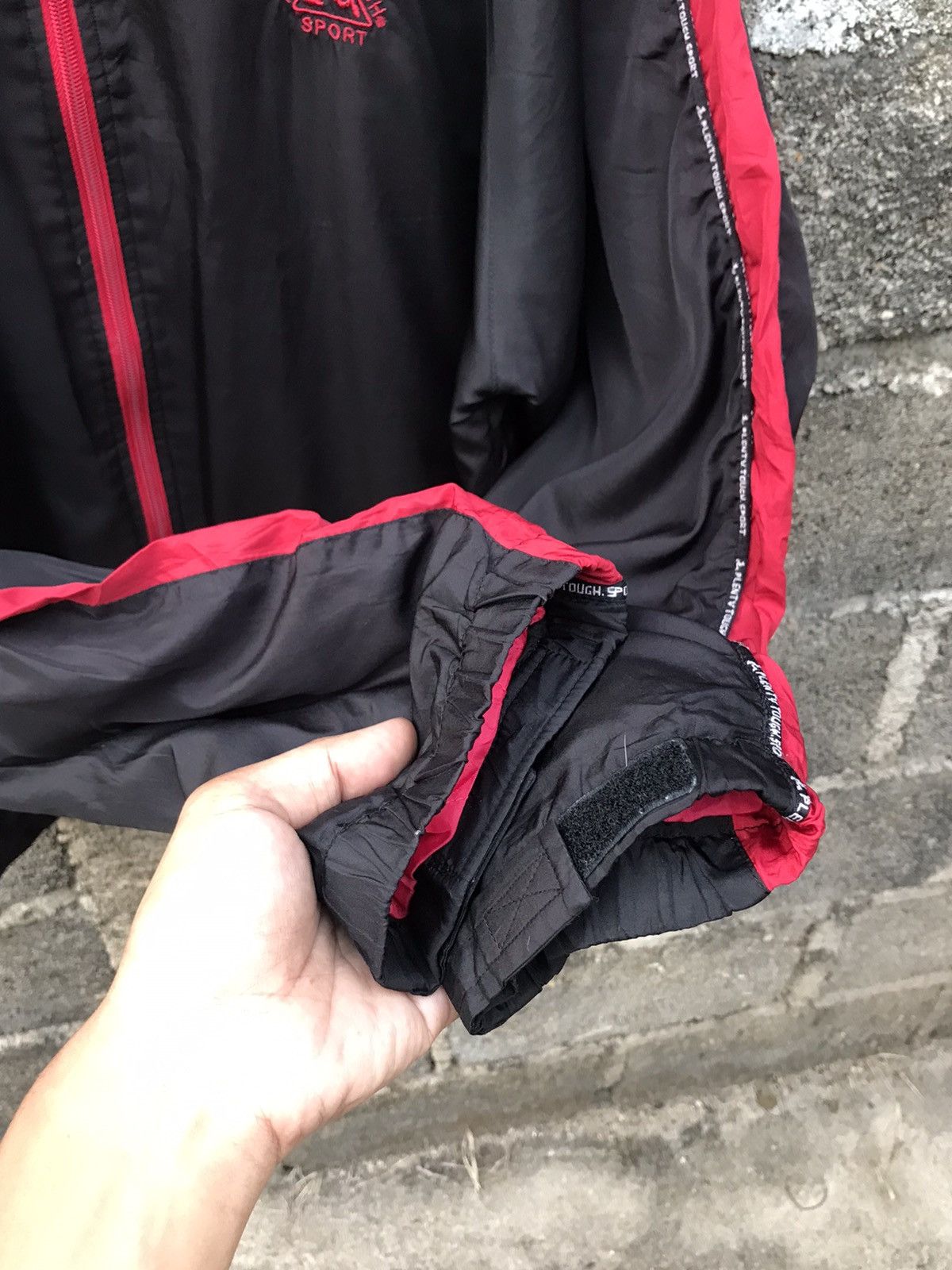 Vintage ⚡️Vintage Plenty Tough Sport Windbreaker Jacket Size US L / EU 52-54 / 3 - 8 Thumbnail