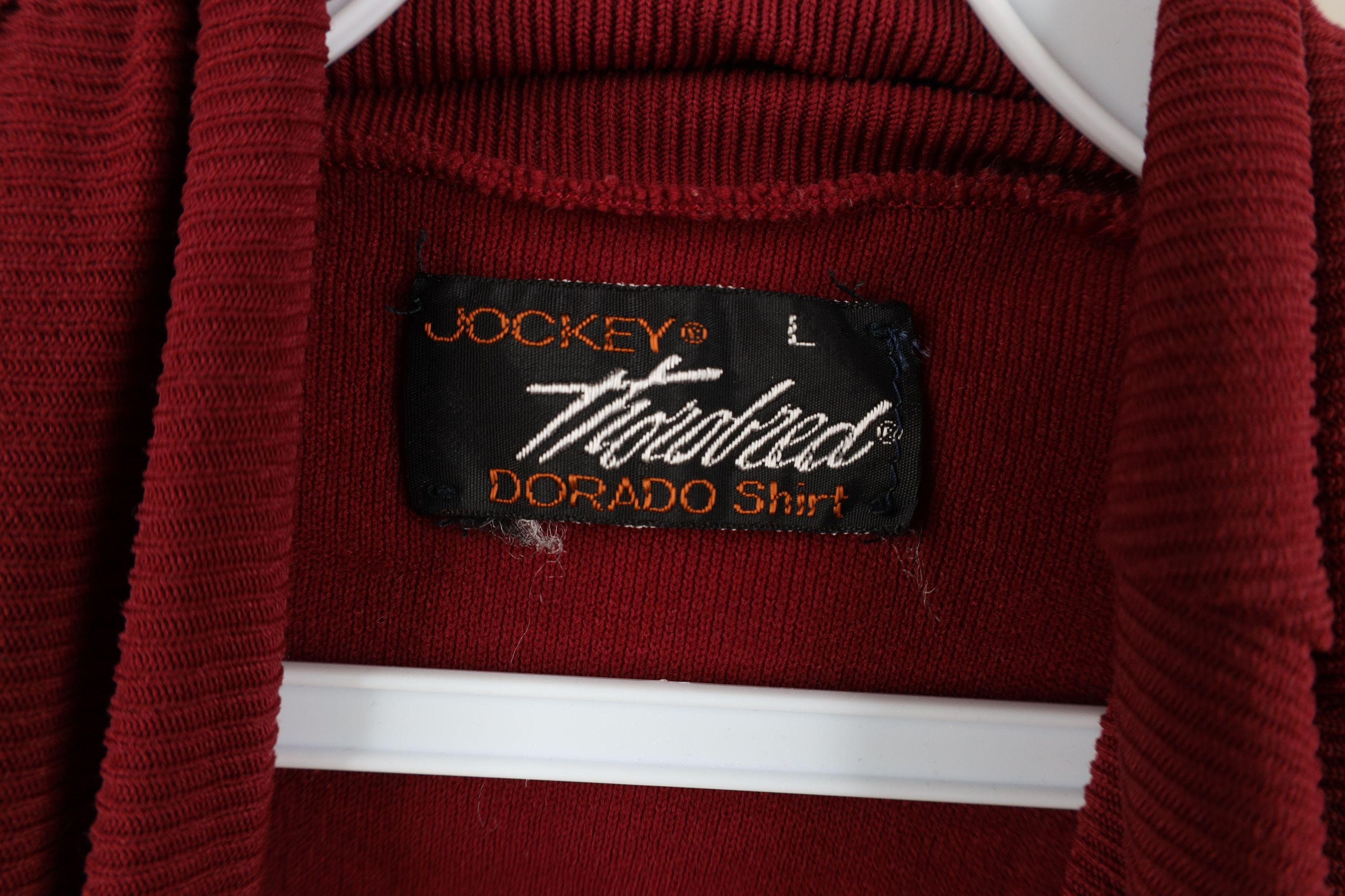 Vintage Vintage 60s 70s Streetwear Lon Knit Turtleneck Shirt Red USA Size US L / EU 52-54 / 3 - 4 Thumbnail
