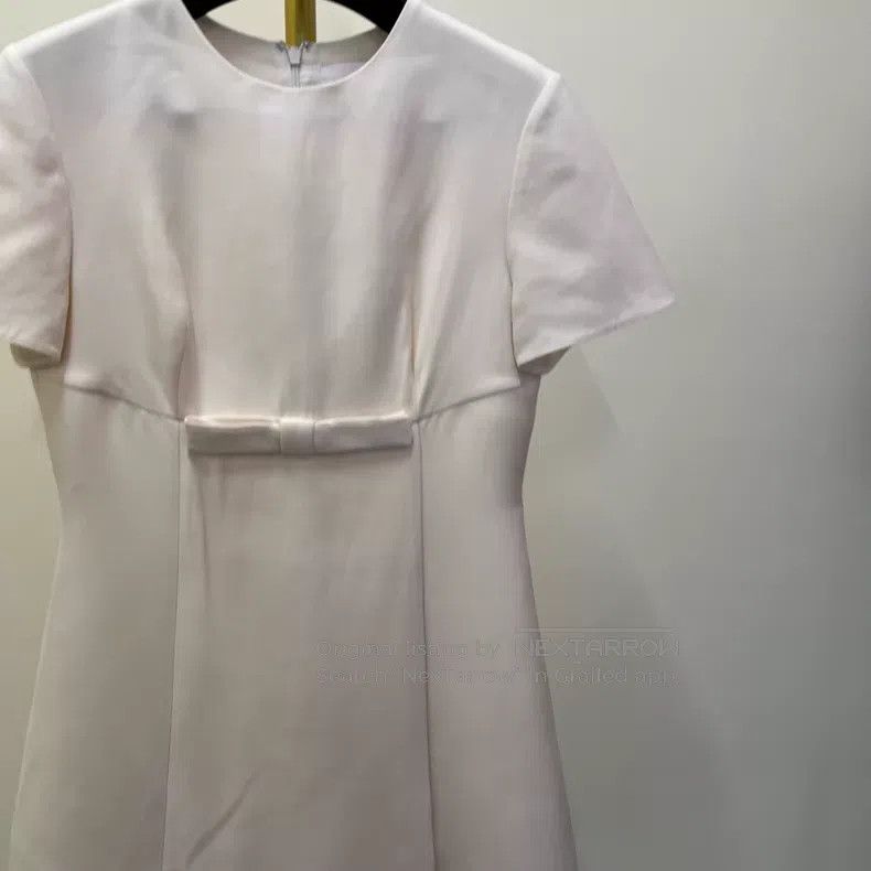 Valentino Valentino Woolen women's dress with white bow Size XS / US 0-2 / IT 36-38 - 2 Thumbnail
