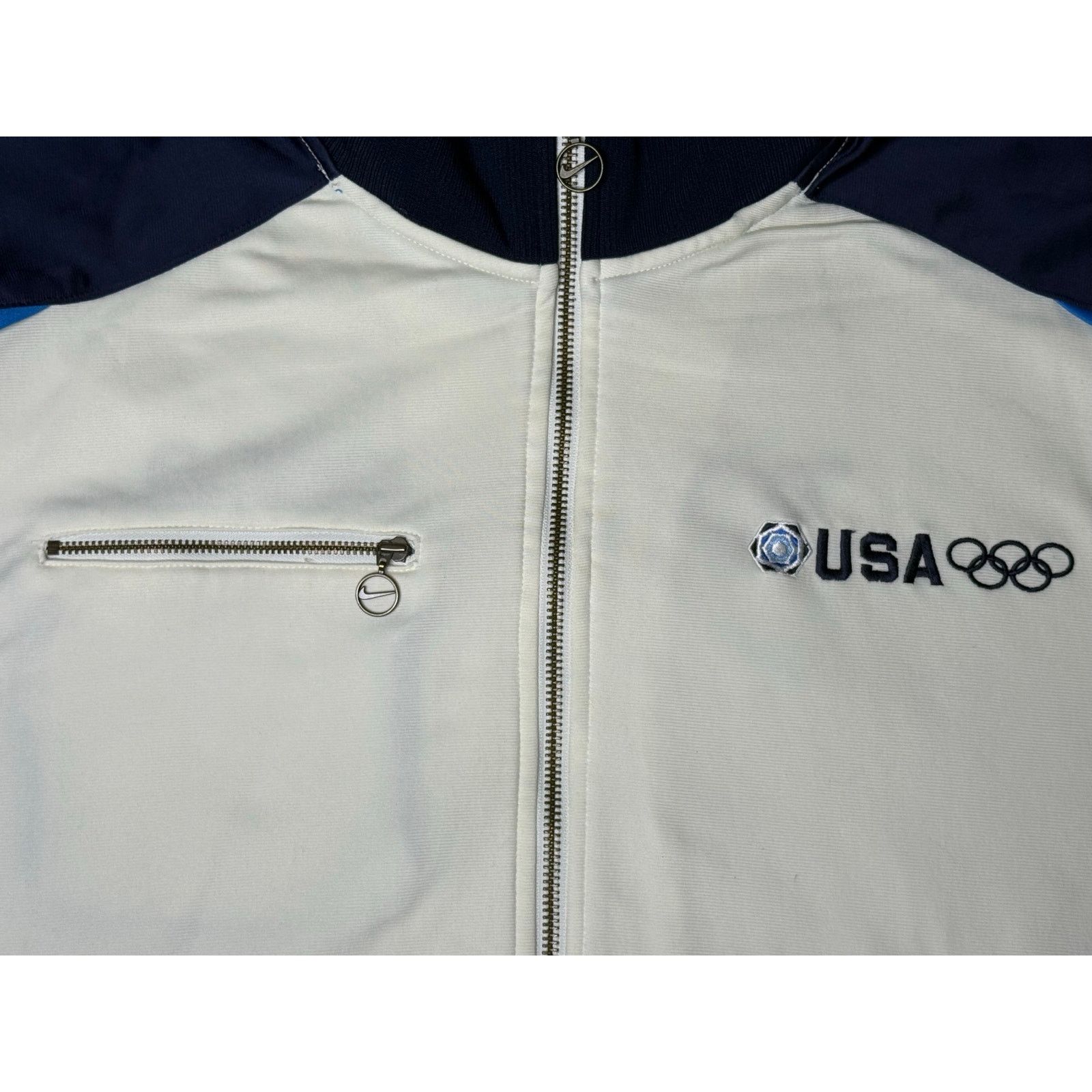 Nike Vintage Nike 2006 Torino Olympics Track Jacket Medium Size US M / EU 48-50 / 2 - 4 Thumbnail