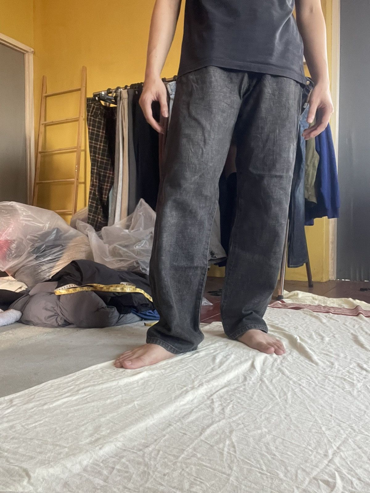 Stussy Stussy Denim Repaired Distressed Jeans Size US 32 / EU 48 - 7 Thumbnail