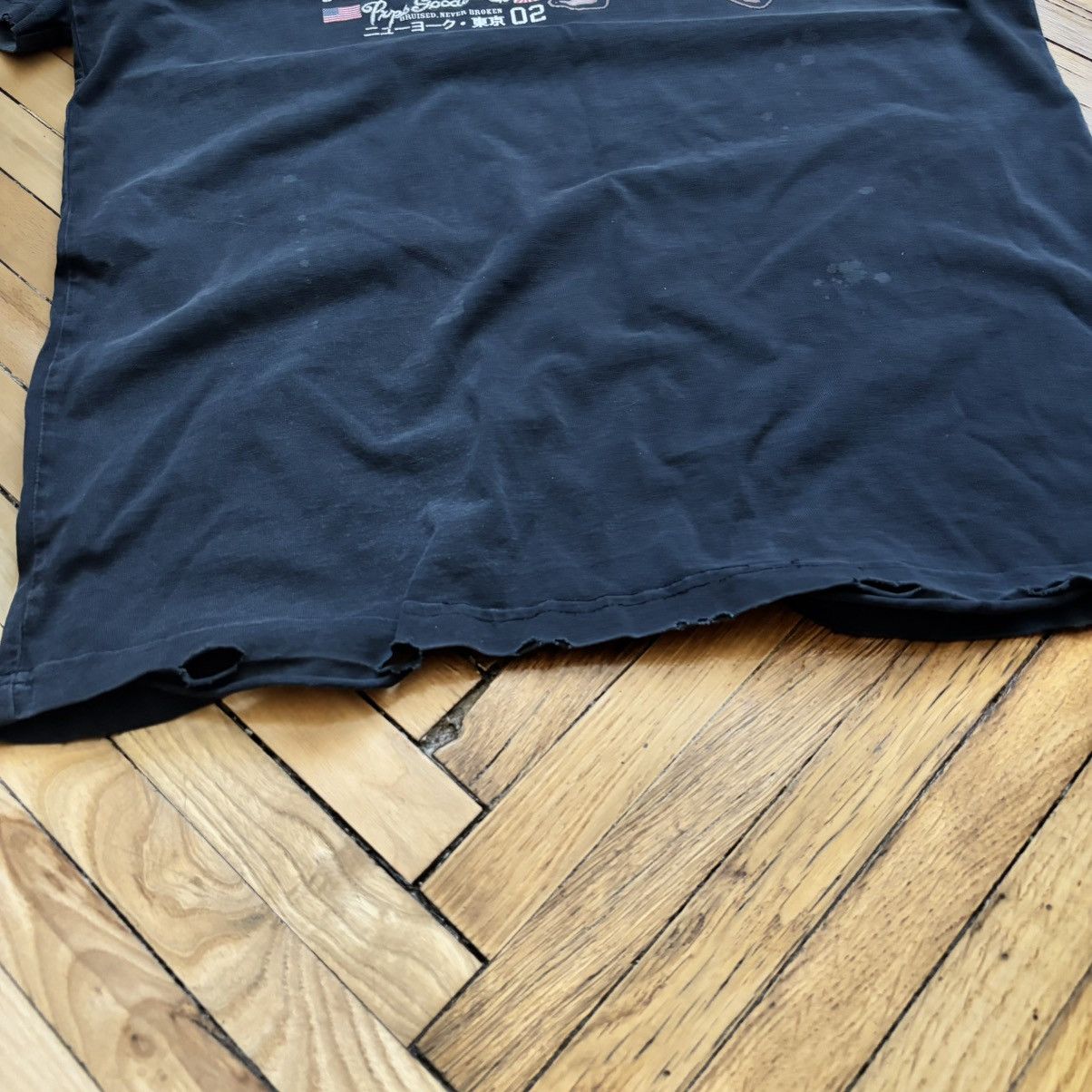 Hysteric Glamour × Prps × Vintage Vintage Distressed Japanese Brand PRPS T-Shirt Size US L / EU 52-54 / 3 - 2 Thumbnail