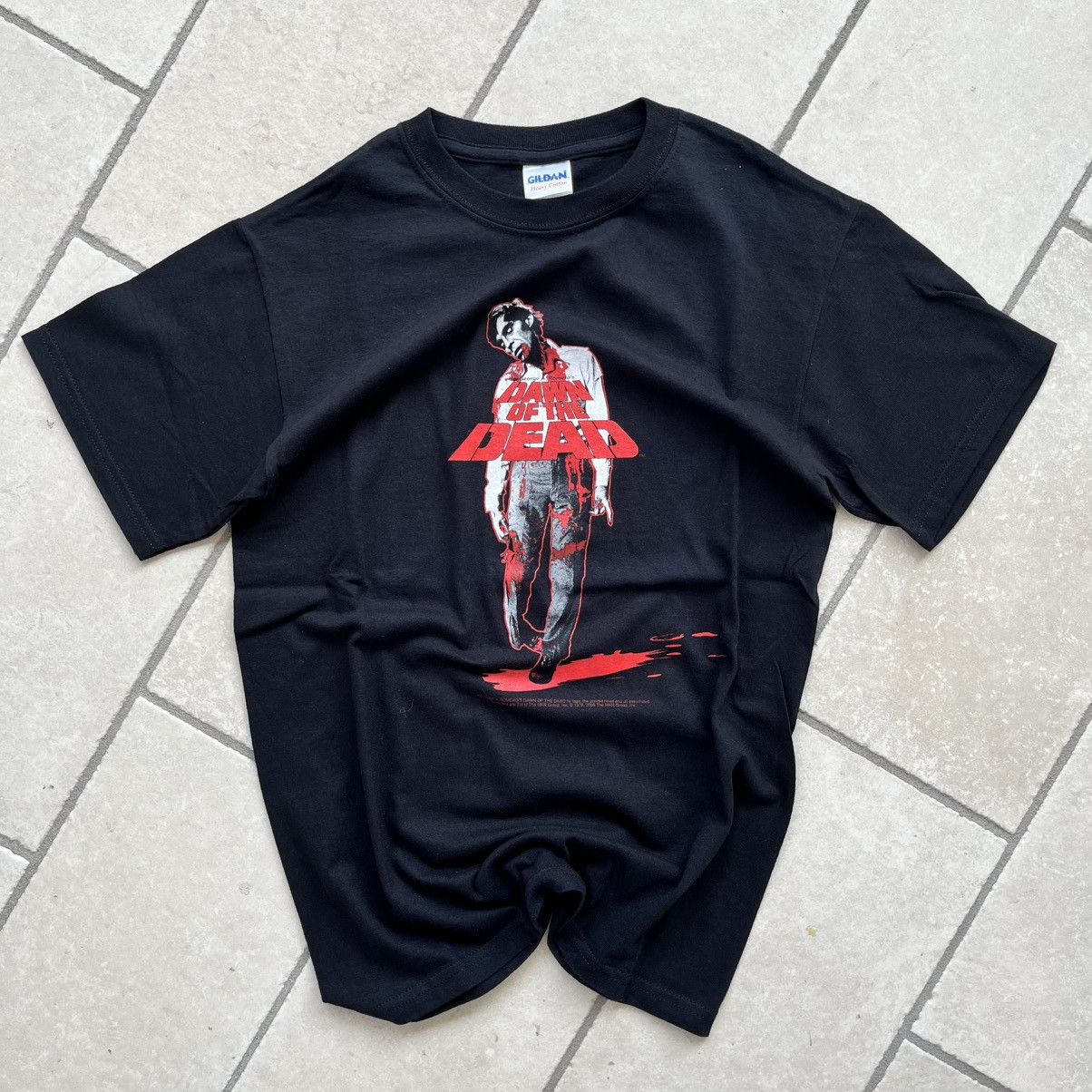 Vintage 2006 George A. Romero Dawn of the Dead movie promo tee S Size US S / EU 44-46 / 1 - 1 Thumbnail