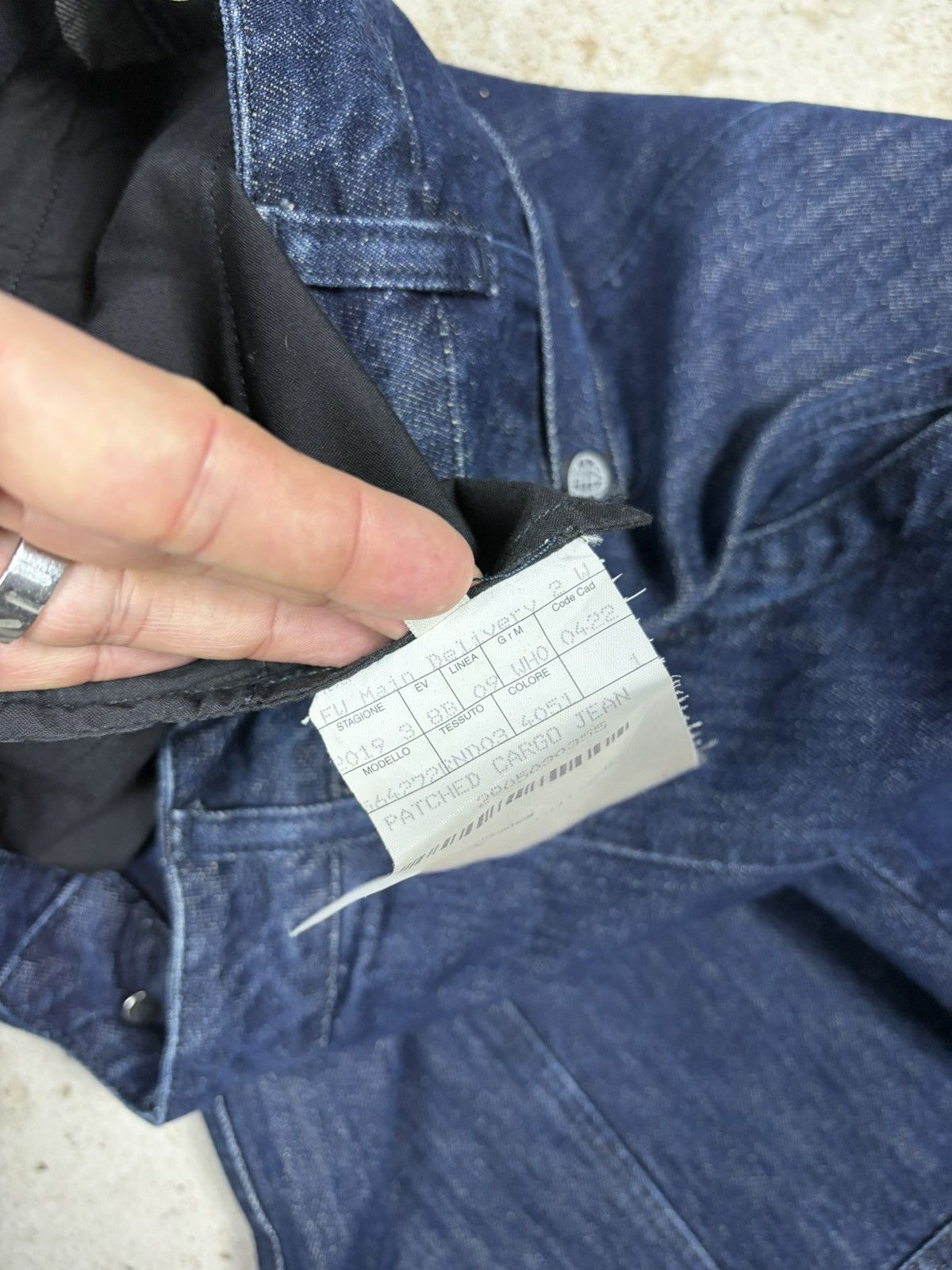 Alexander McQueen Alexander McQueen MCQ Cargo Patched Jeans Denim Pants Size 27" / US 4 / IT 40 - 10 Thumbnail