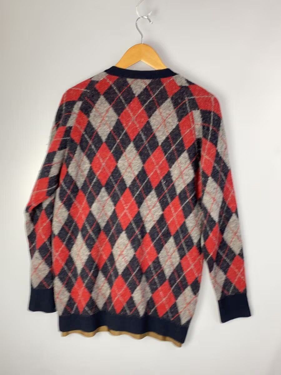 Undercover Argyle Wool Knit Cardigan Size US M / EU 48-50 / 2 - 2 Thumbnail