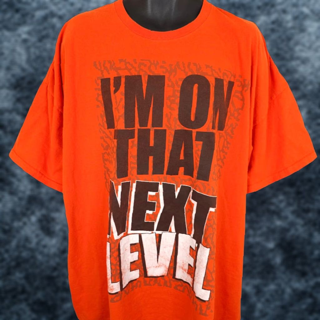 Vintage Im On That Next Level T Shirt Mens 4XL Orange 2 Monkeys Made In USA Shirt Mens 4XL Orange Shirts 2 Monkeys USA Size US XXL / EU 58 / 5 - 1 Thumbnail