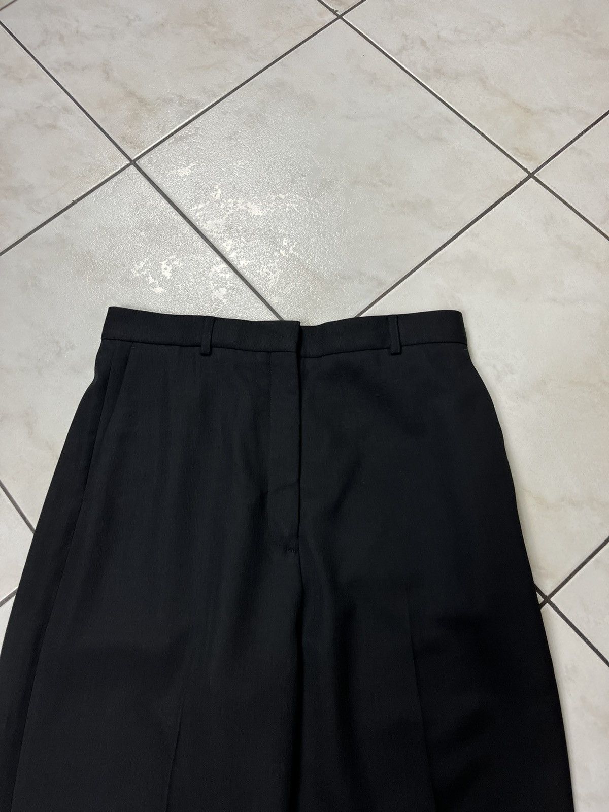 Acne Studios Acne Studios wool relaxed tailored trousers creased pants Size 30" / US 8 / IT 44 - 4 Thumbnail