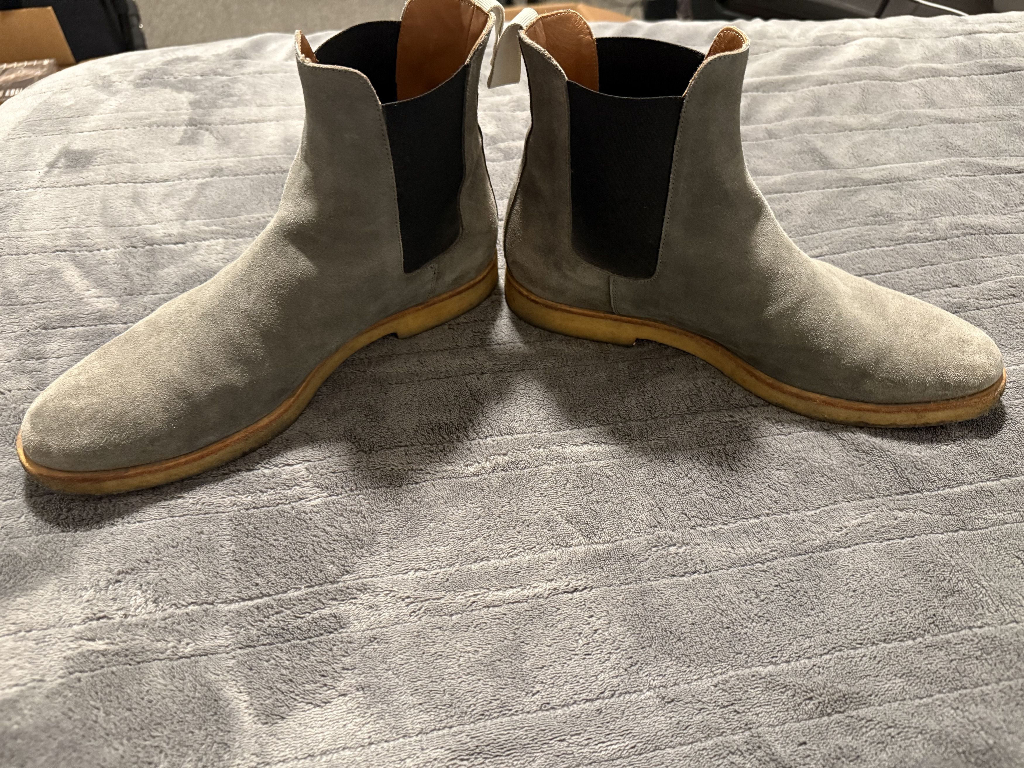 Common Projects Common Projects Suede Chelsea Boots (Men) Size US 8 / EU 41 - 6 Thumbnail