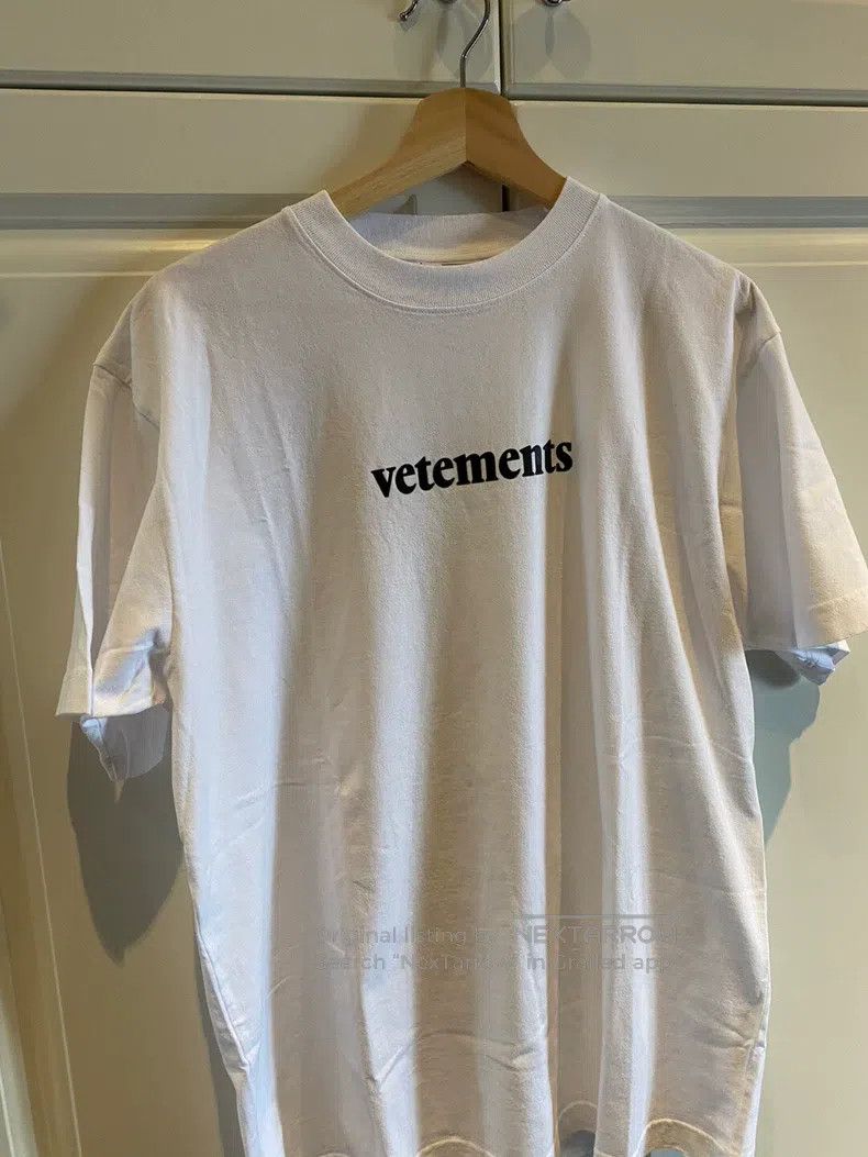 Vetements Vetements Classic T-Shirt Short Sleeve Size US XS / EU 42 / 0 - 1 Thumbnail