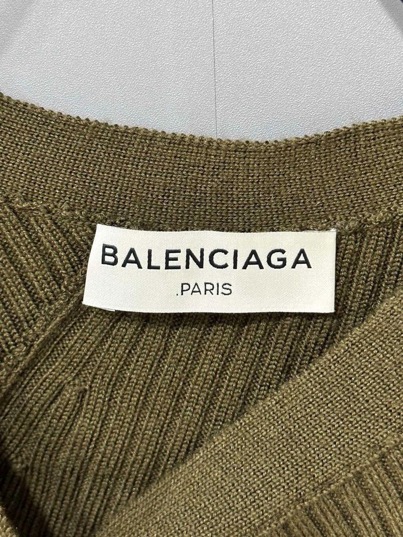 Balenciaga Irregular Knit Sweater by Balenciaga-2505 Size S / US 4 / IT 40 - 4 Thumbnail