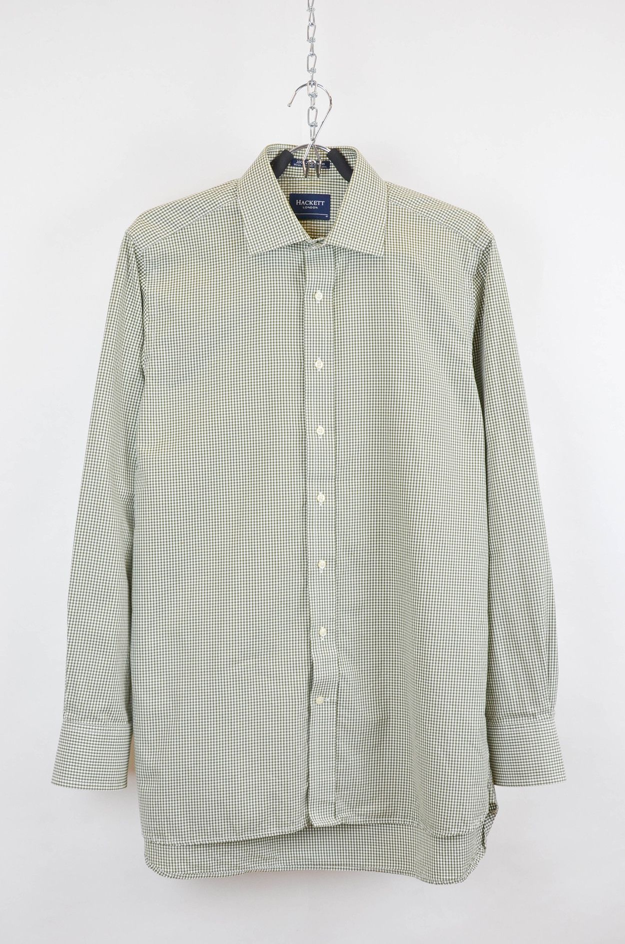 Hackett Hackett Plaid Cotton Button-Down Shirt size 41 Size US L / EU 52-54 / 3 - 1 Thumbnail