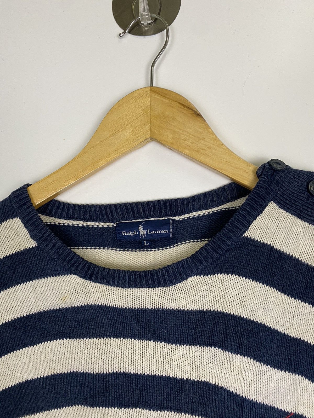 Polo Ralph Lauren × Ralph Lauren Vintage Knitwear Ralph Lauren Size US L / EU 52-54 / 3 - 8 Thumbnail