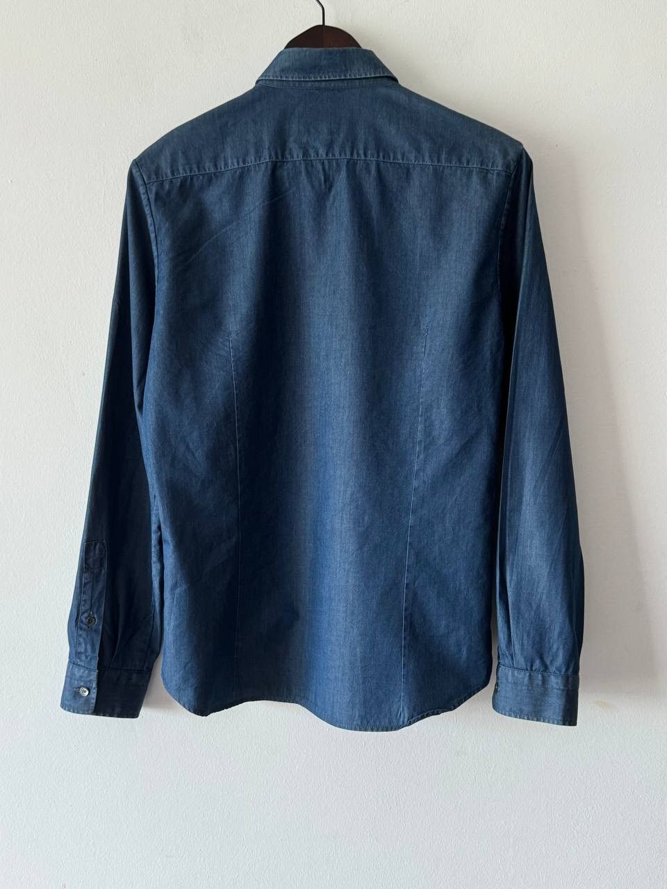 Alexander McQueen 🔥🔥 Alexander Mcqueen Blue Cotton Shirt Size US S / EU 44-46 / 1 - 2 Thumbnail